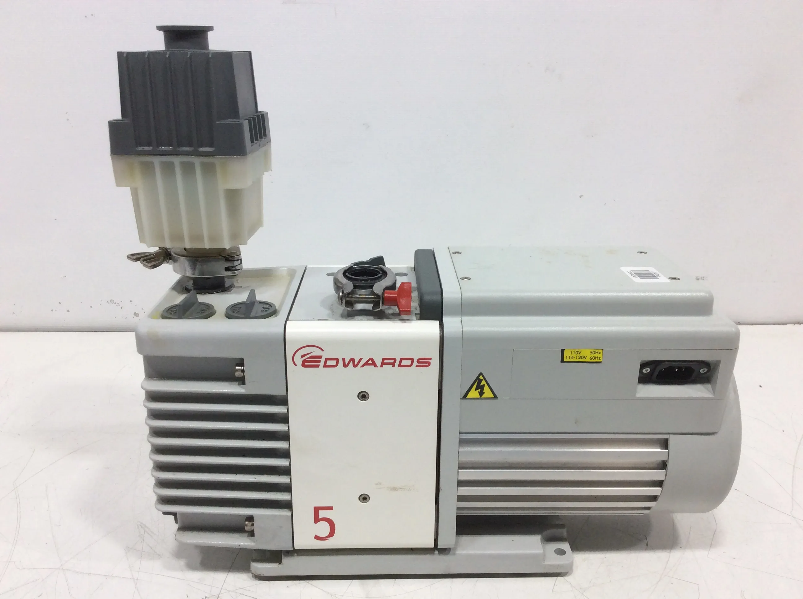 Edwards RV5 Rotary Vane Vacuum Pump, Class 2 - Used, 30-Day Warranty