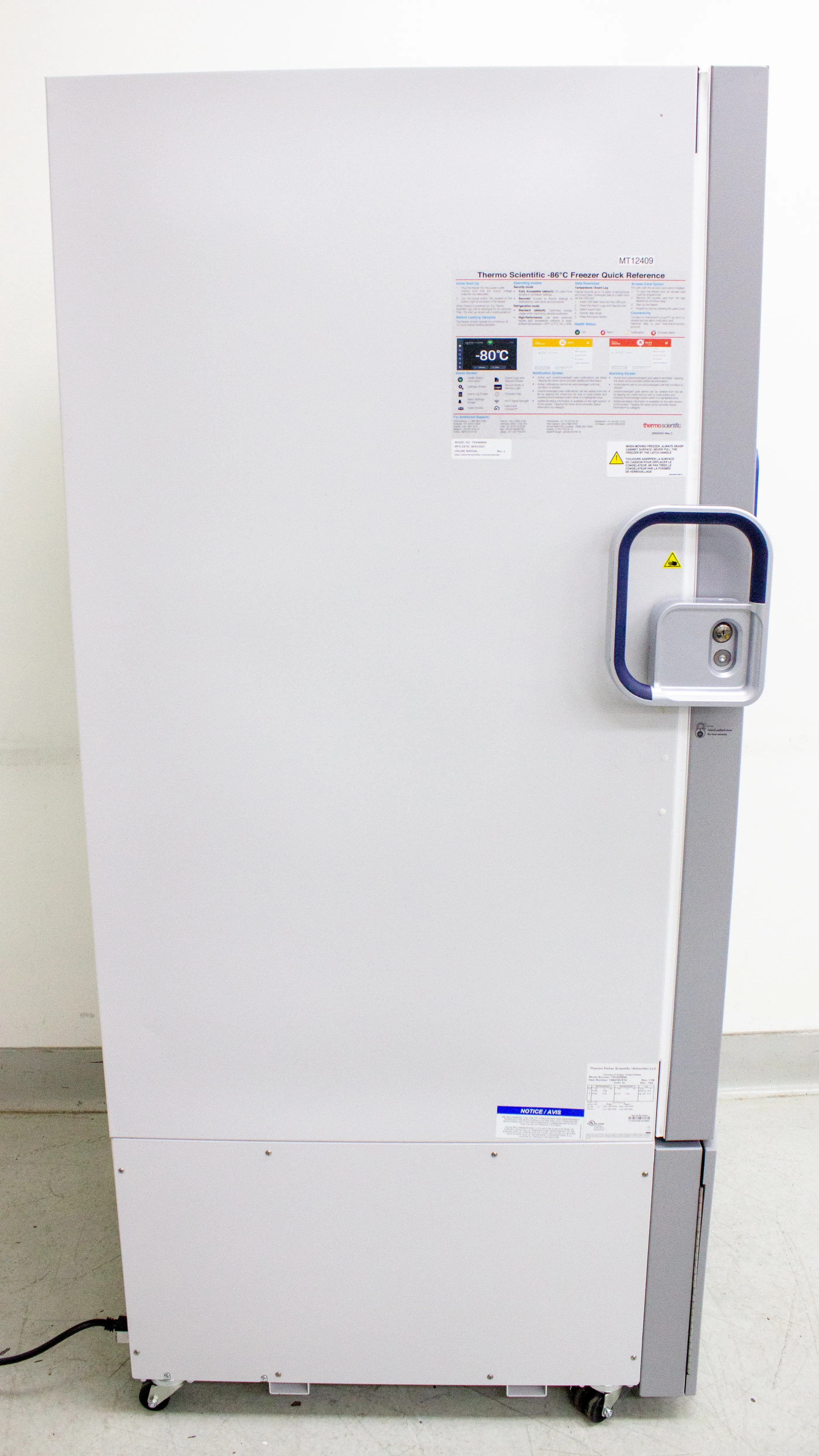 Thermo Scientific TSX40086A Ultra Low Temperature -80c Freezer