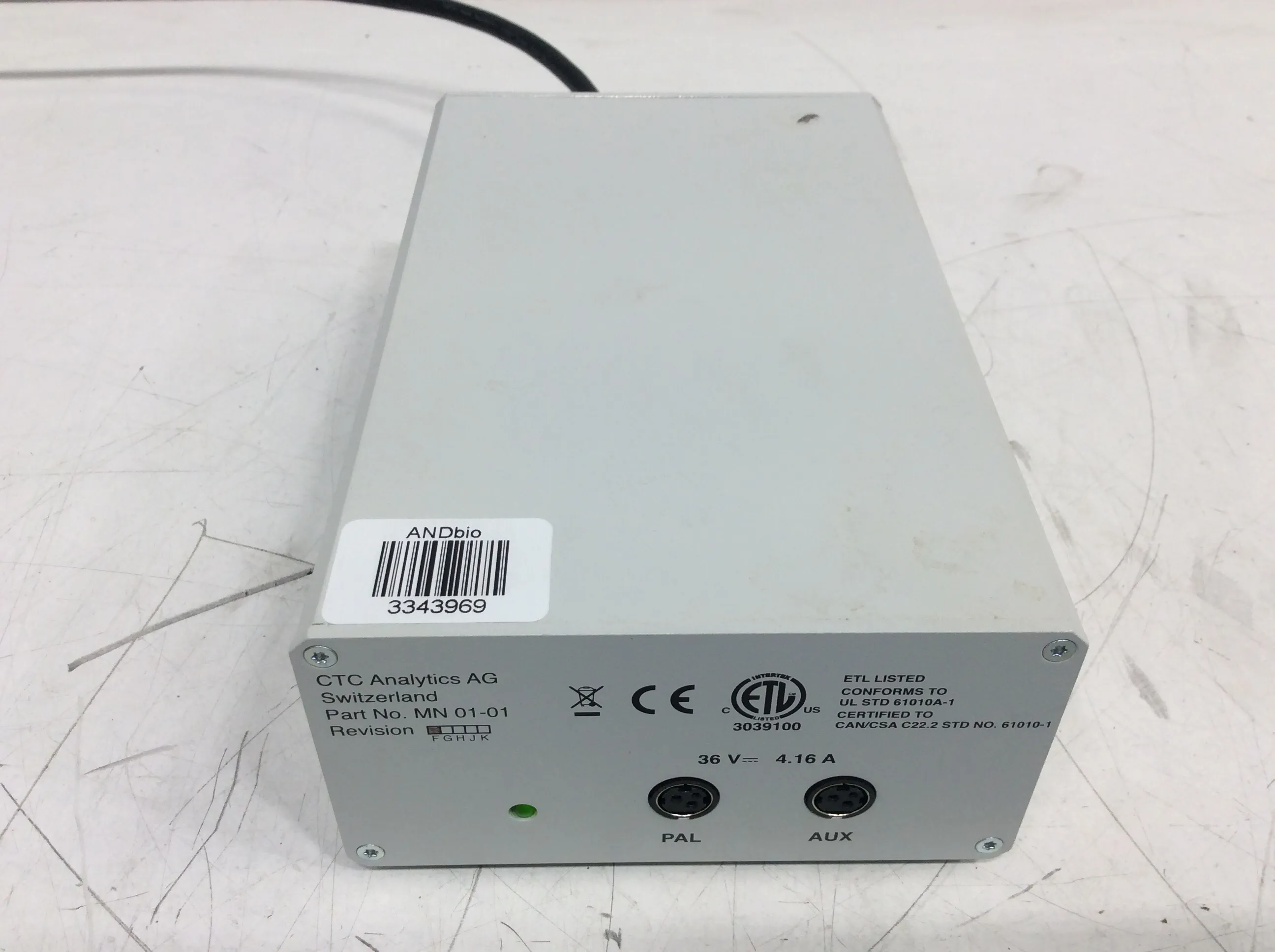 CTC Analytics AG MN 01-00 Power Supply