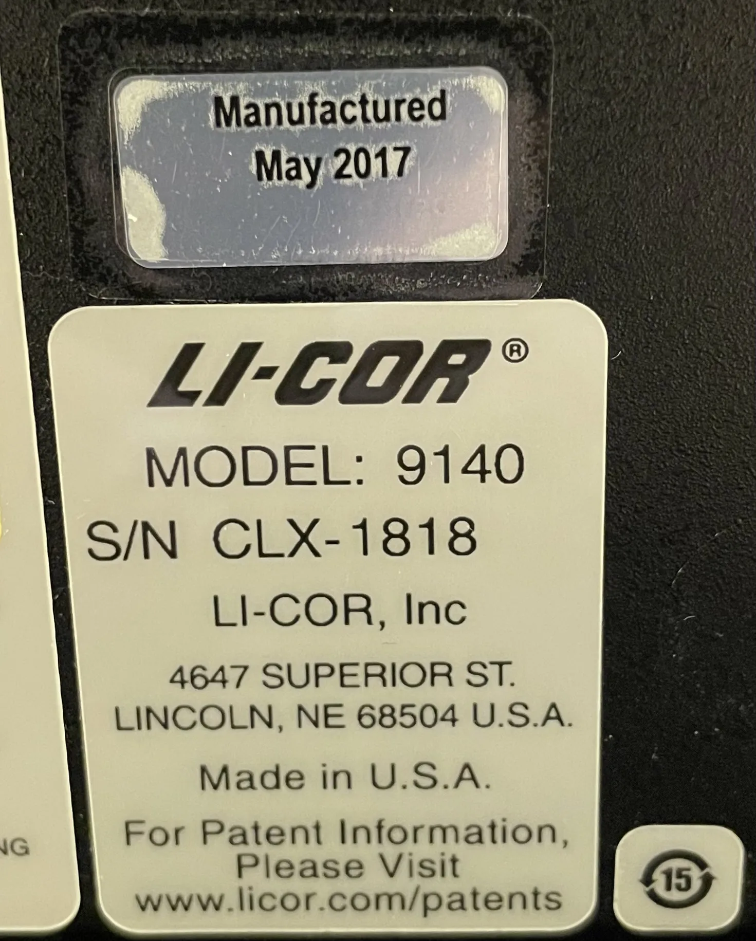 Li-Cor Odyssey CLx 9140 Imager