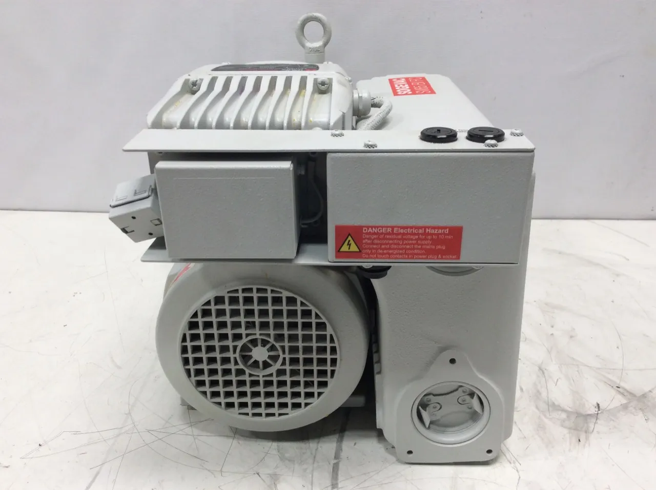 Sogevac SV65 BI FC Single Stage Oil Sealed Rotary Vane Vacuum Pump 1.1 Torr