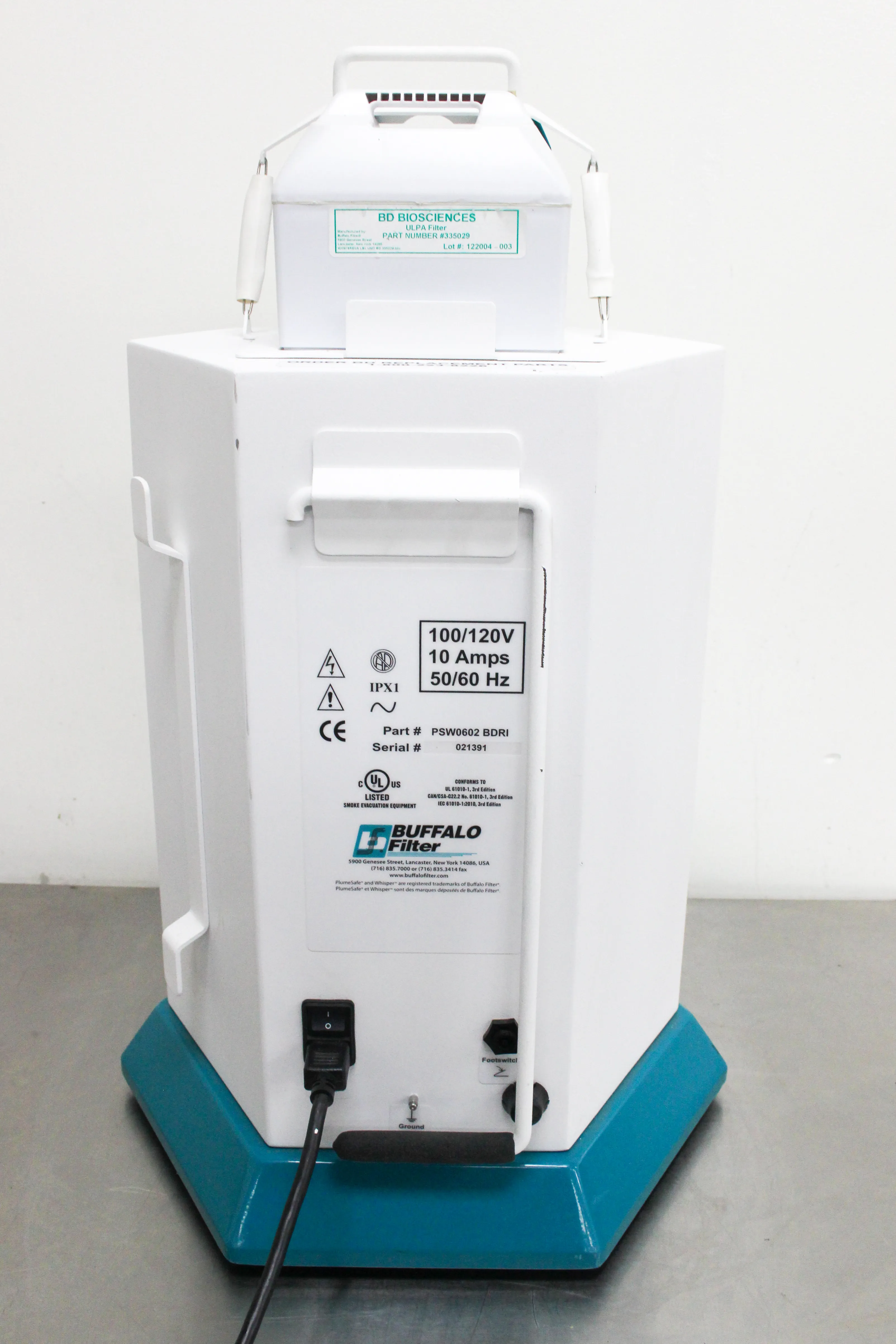 Buffalo Filter Aerosol Evacuation System PSW0602 BDRI