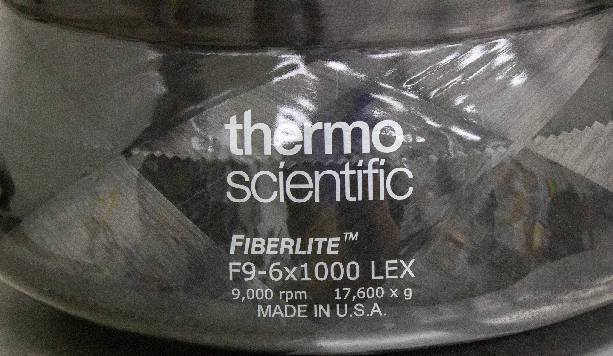 Thermo Scientific Fiberlite F9-6 x 1000 LEX Fixed Angle Rotor P/N 096-061075