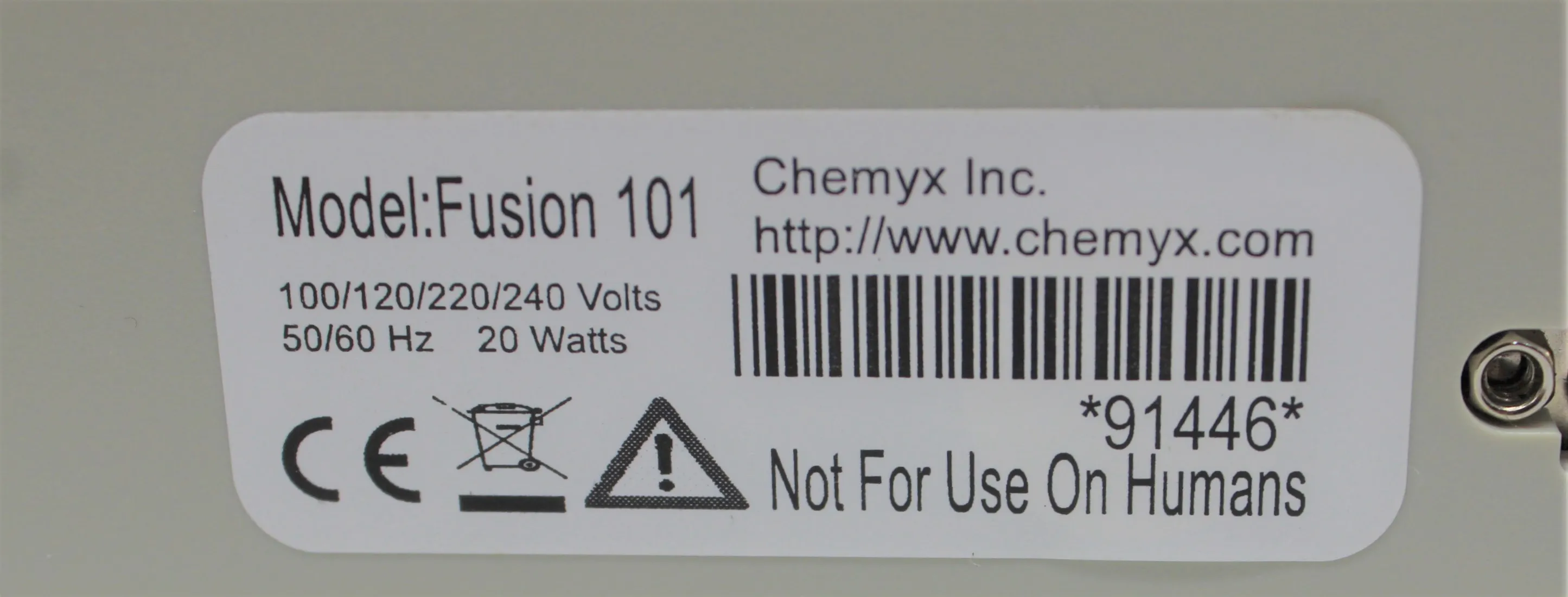 Chemyx Fusion 100 Syringe Pump - Dual-Channel Syringe Pump for Precision Dosing