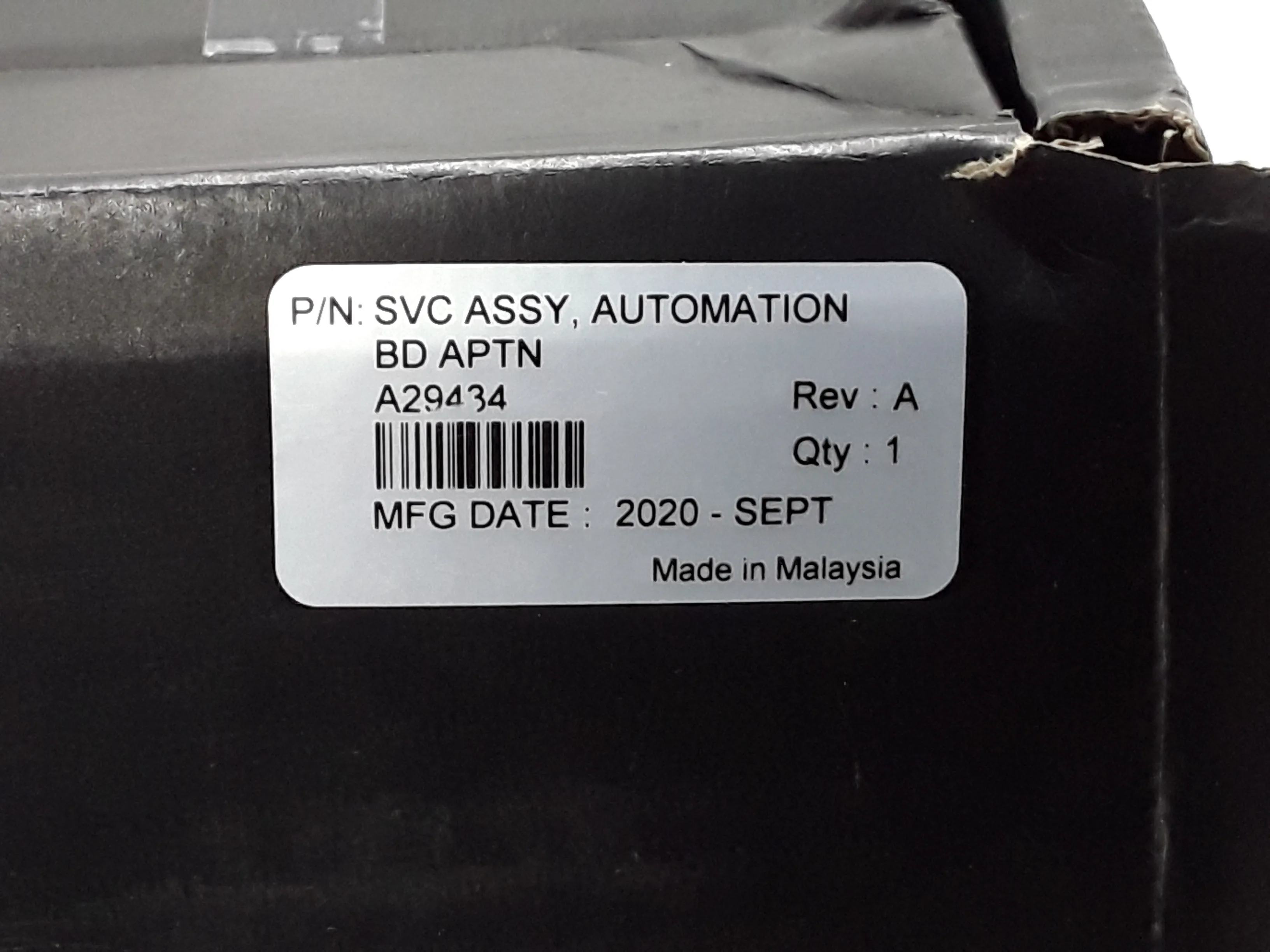 Life Technologies SVC ASSY, AUTOMATION BD APTN A29434 Used Lab Equipment