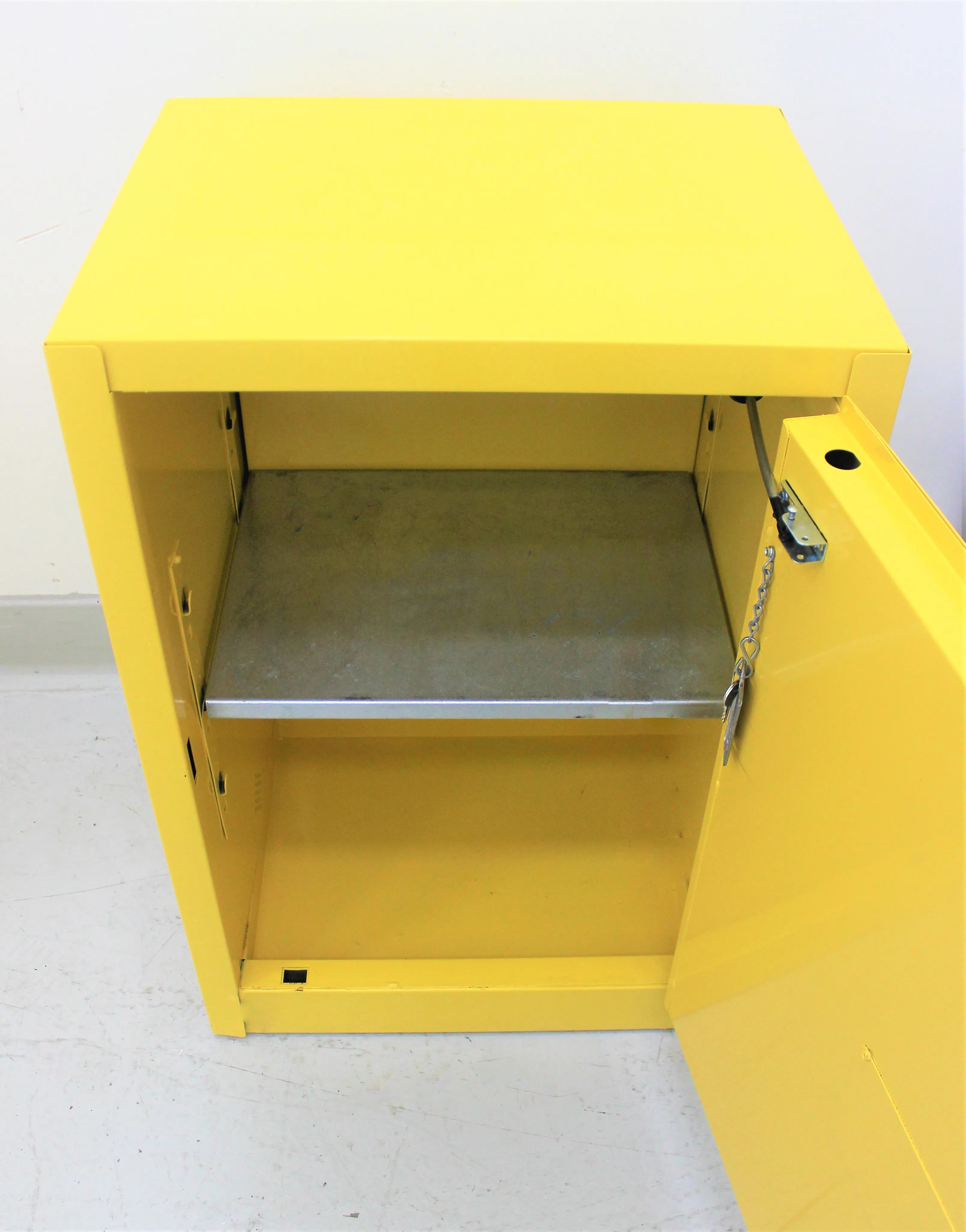 Eagle Manufacturing 1924 Yellow 12 Gal. Flammable Safety Storage Cabinet