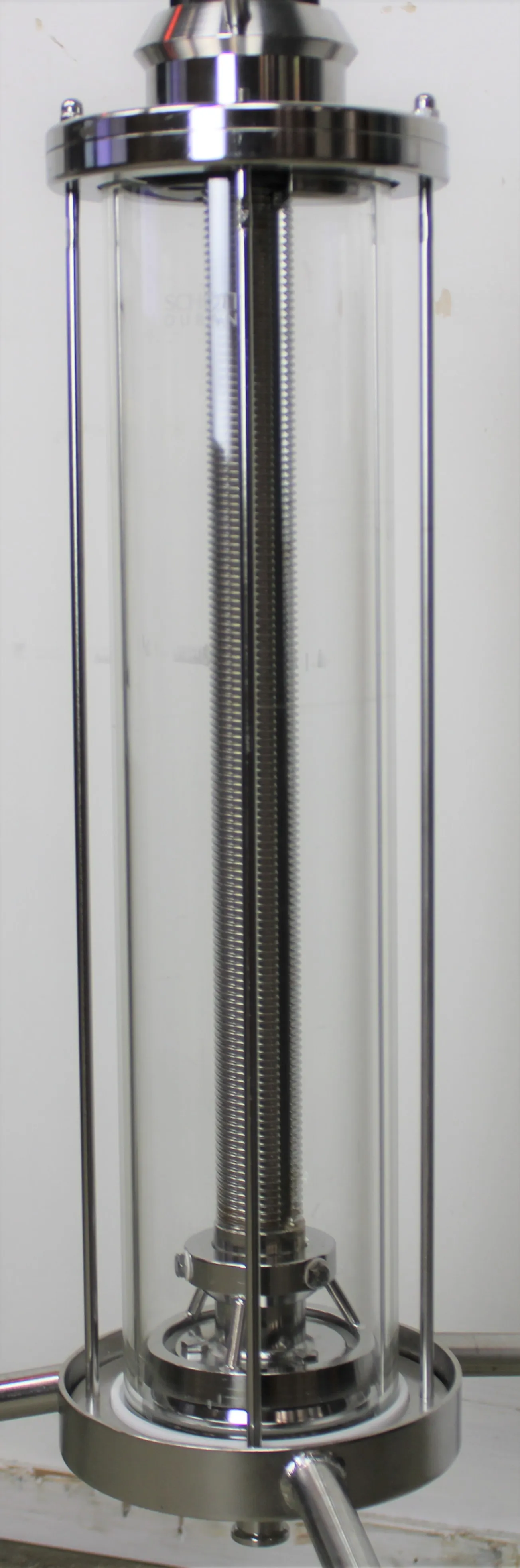 Schott Glass Chromatography Column - HPLC / FPLC / GC / CE - Used