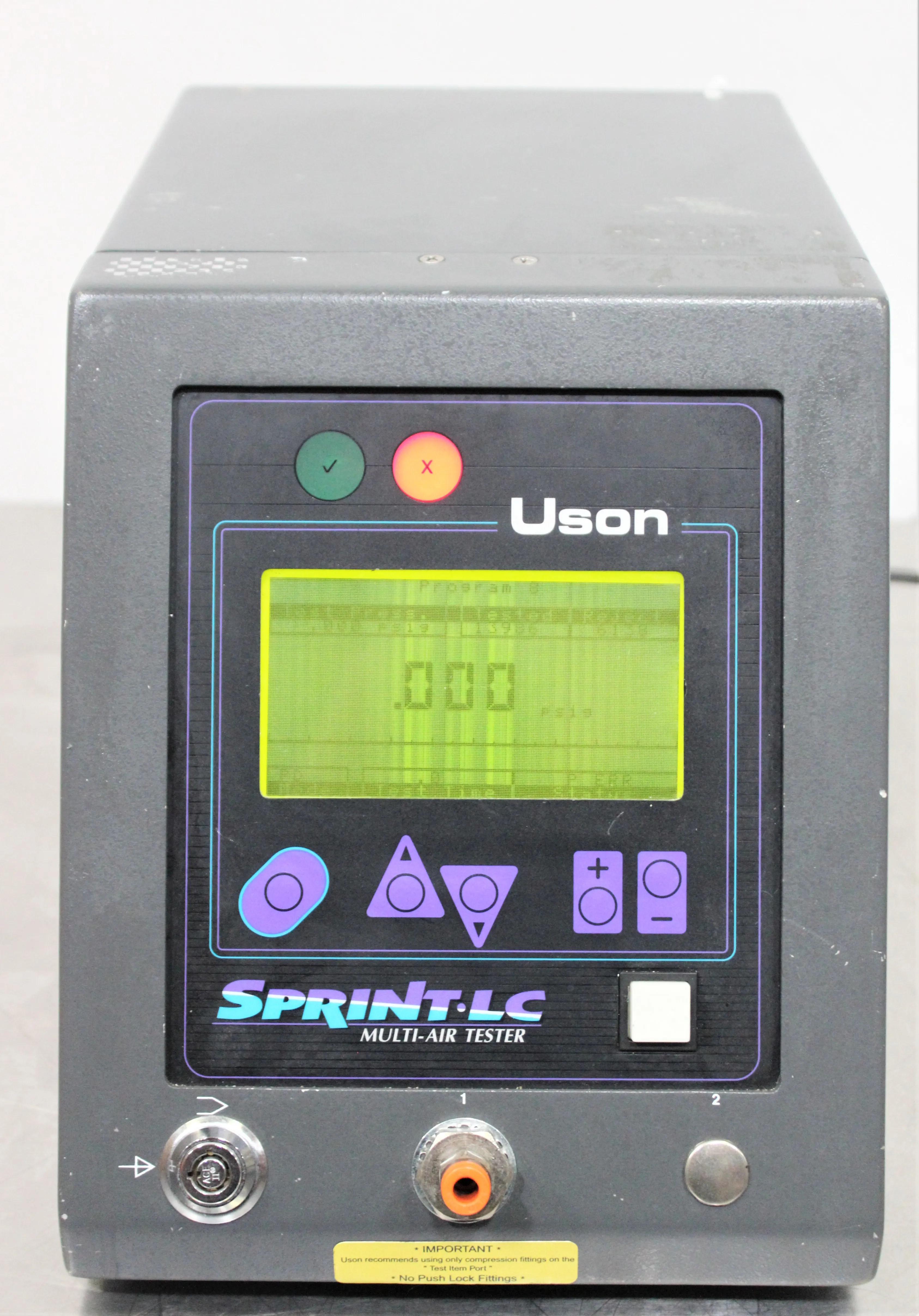 Used Uson LC-PO Air Flow Meter