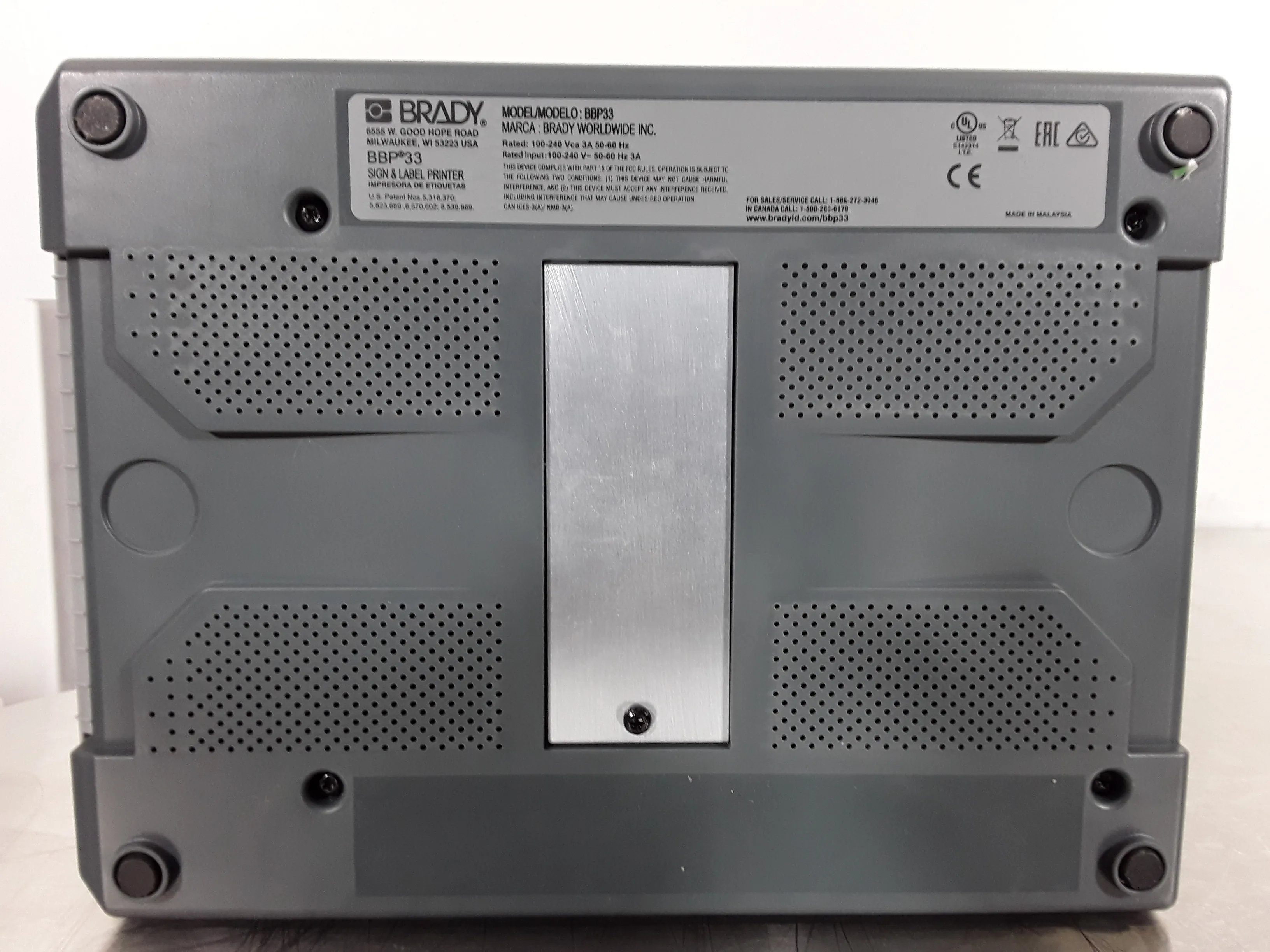 Brady BBP33 Label Printer