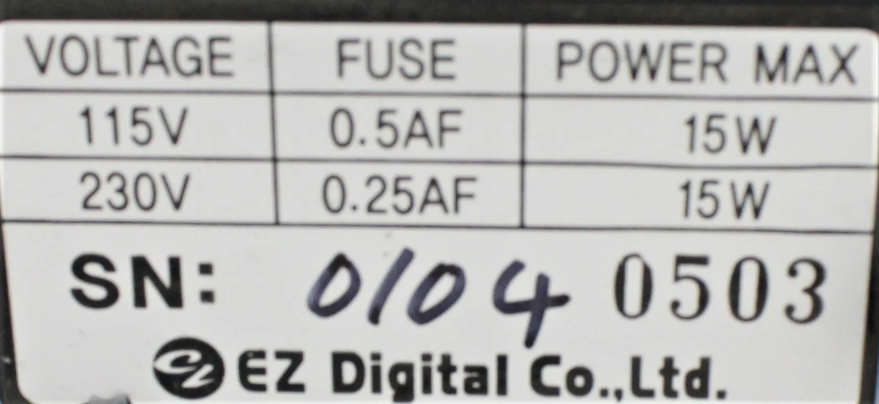 EZ Digital FG-7005C 4-in-1 Sweep, Function & Pulse Generator