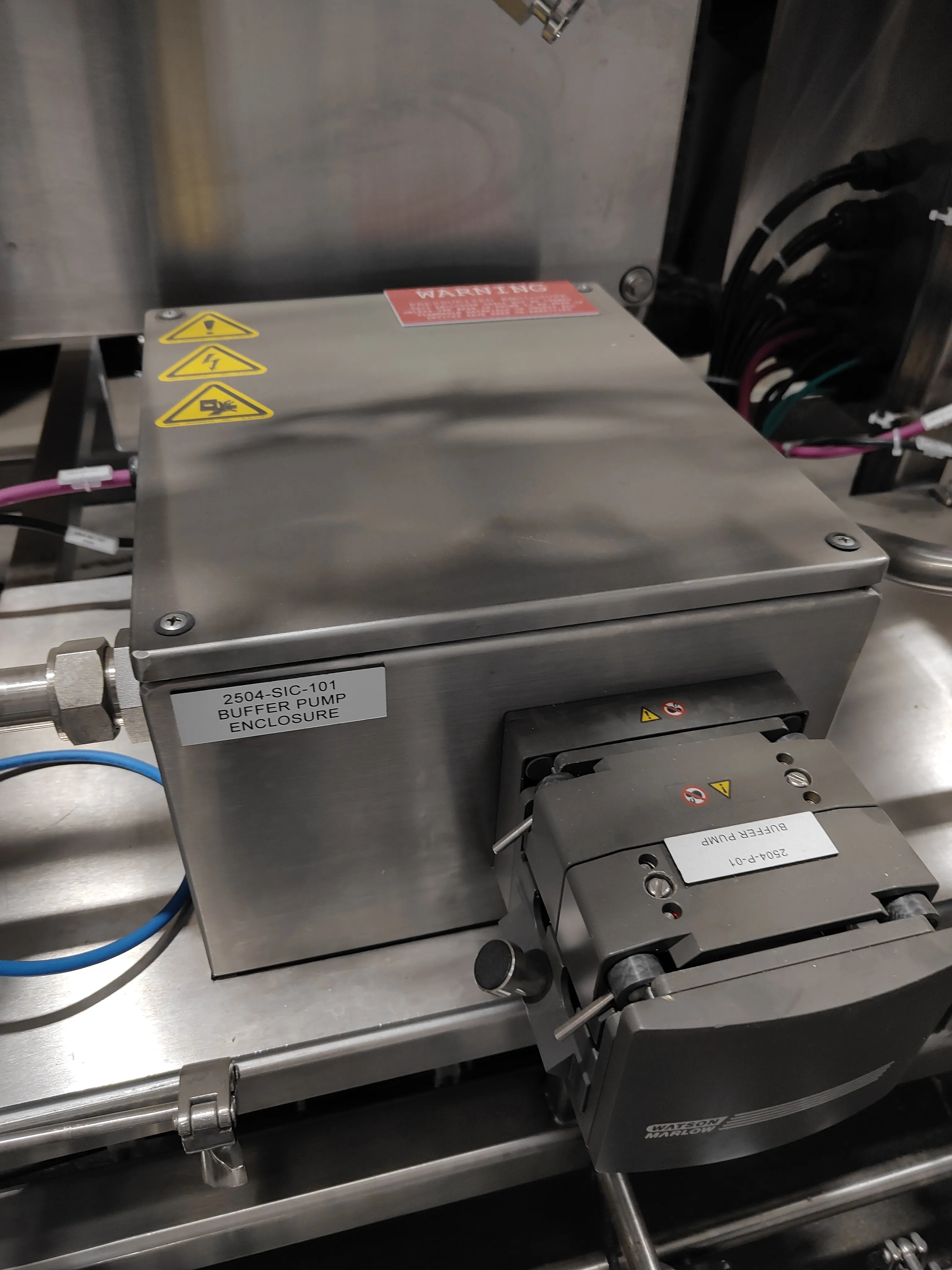 BioPharma Engineered Systems: ELNP T-Mixing Skid