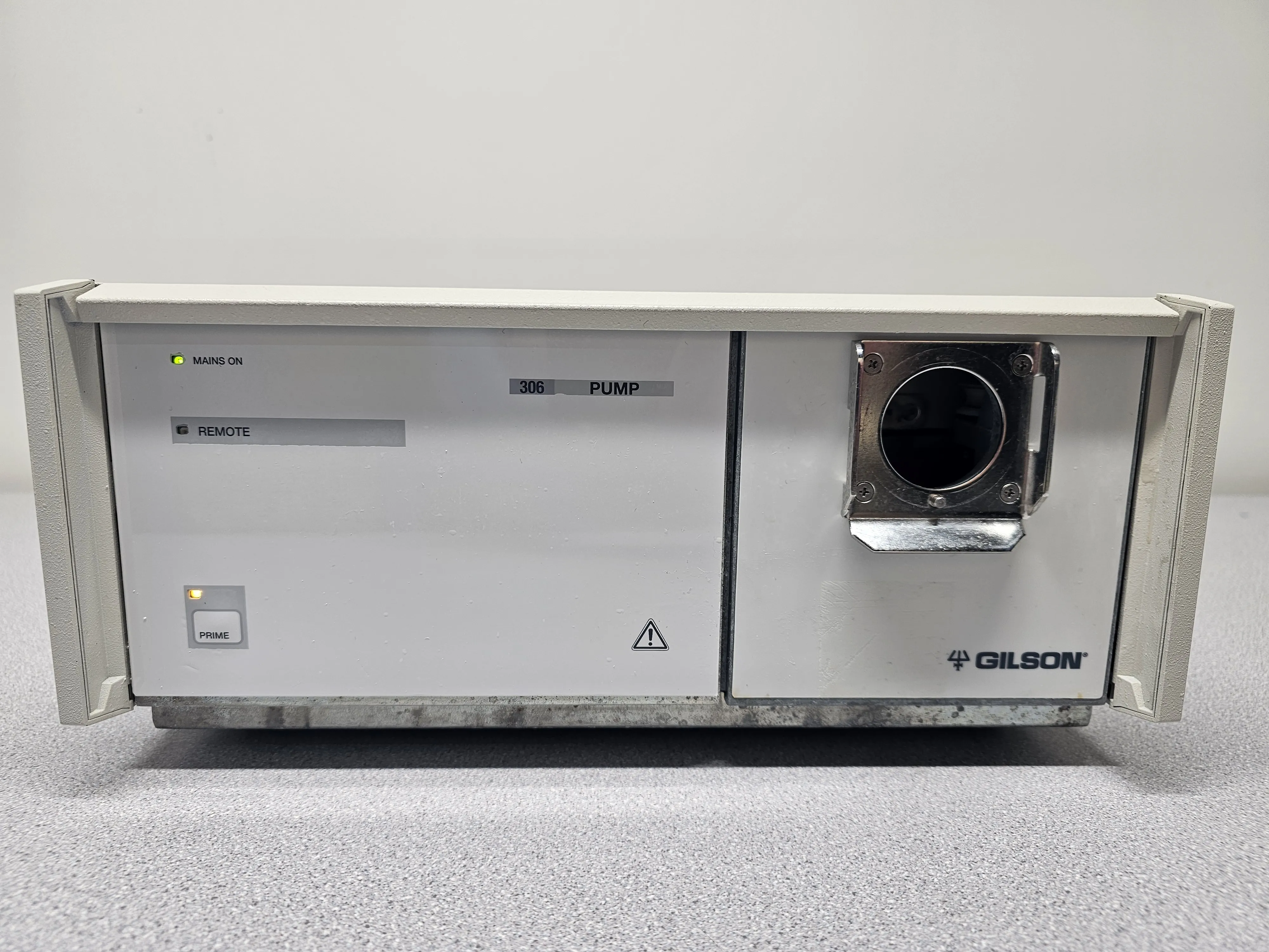 Gilson 306 HPLC Pump with 10SC Configuration with Stainless Steel Pump Head