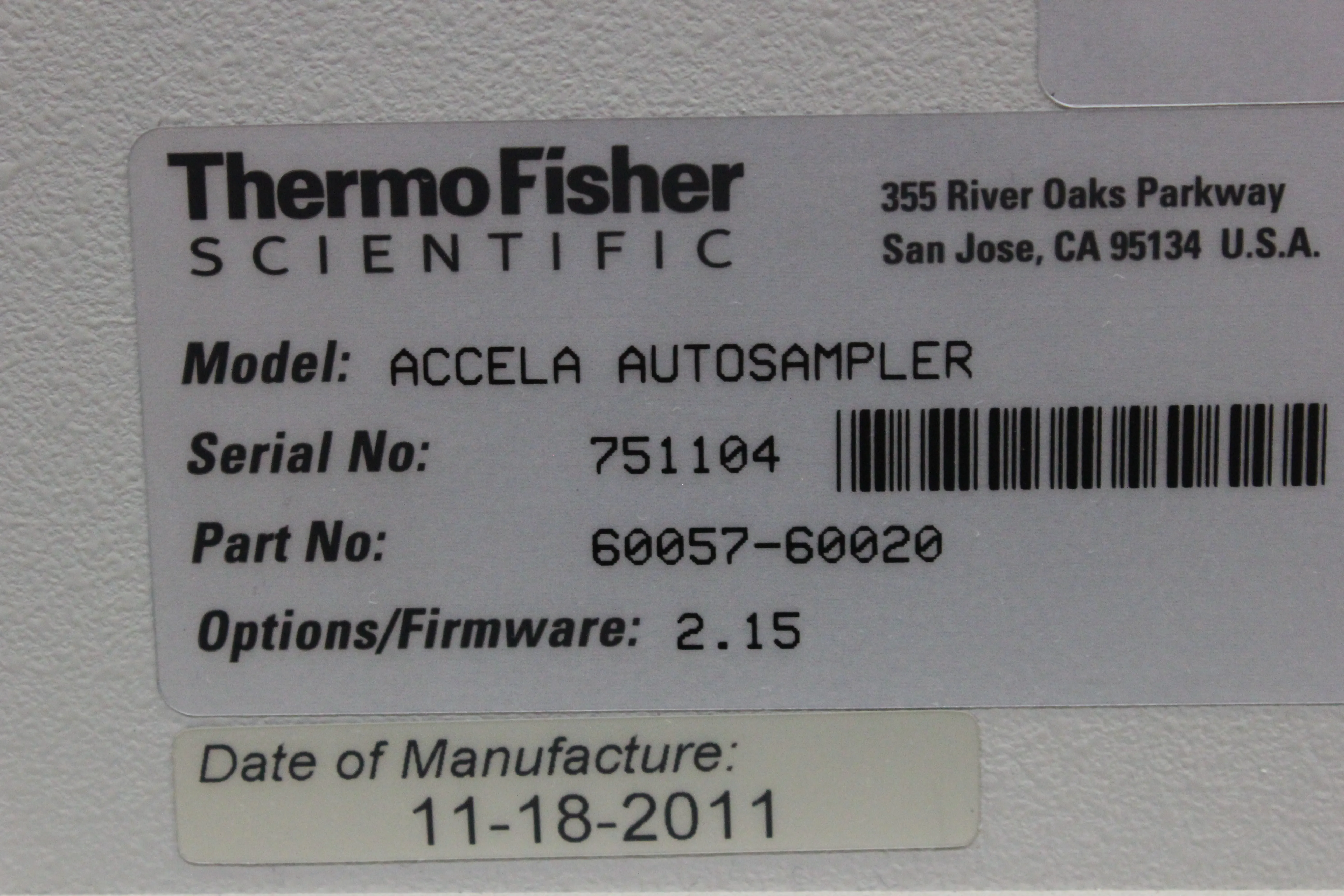 Thermo Fisher Accela HPLC System with 30-Day Warranty