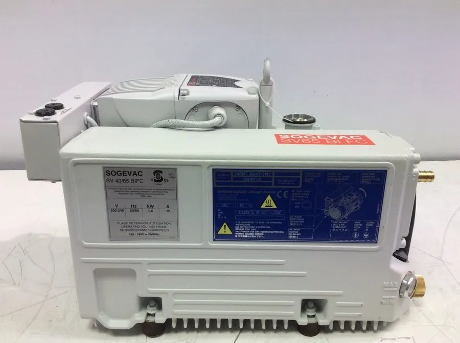 Sogevac SV 40/65 BIFC Vacuum Pump