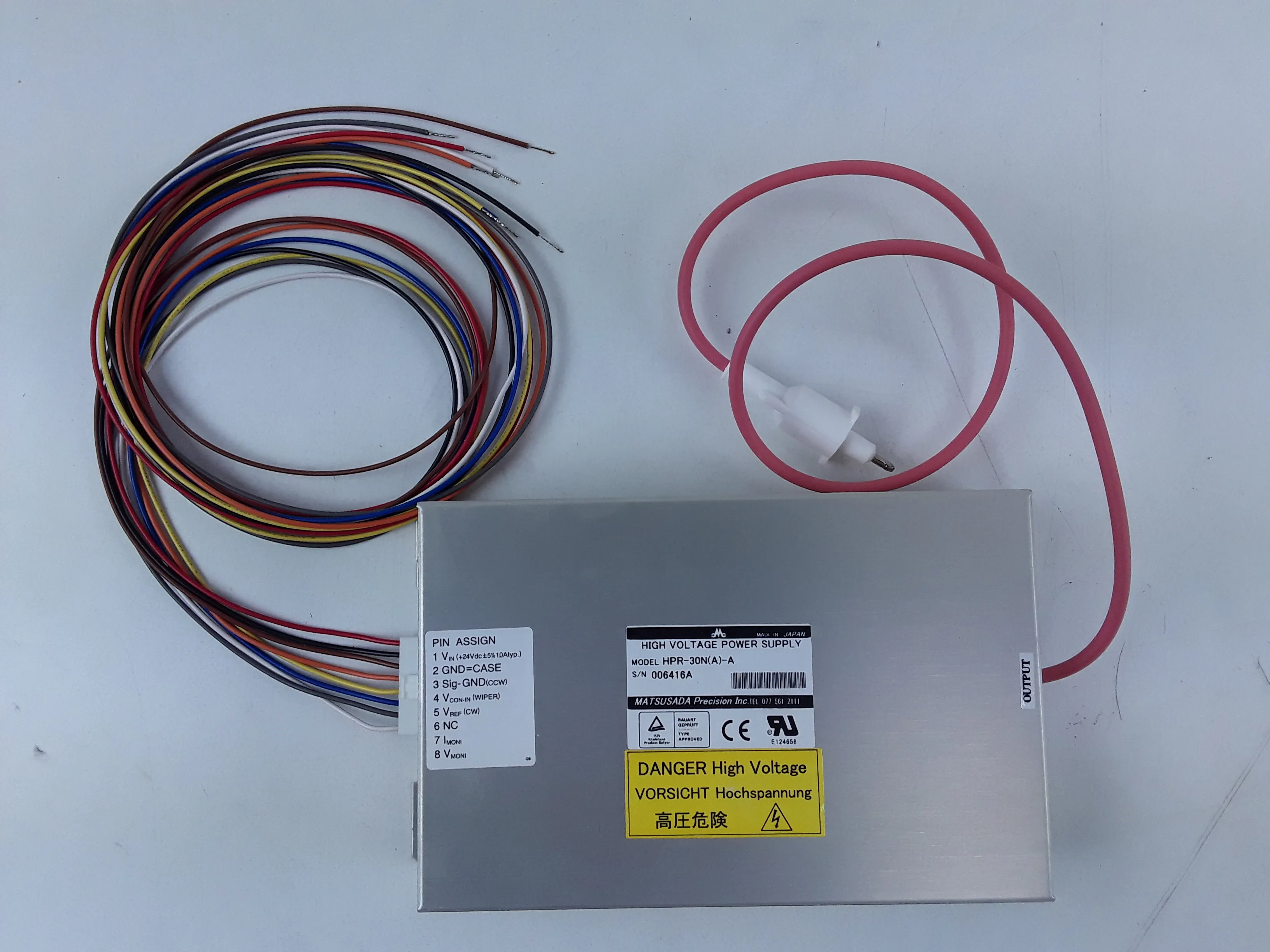 Matsusada High Voltage Power Supply HPR-30N-(A)-A