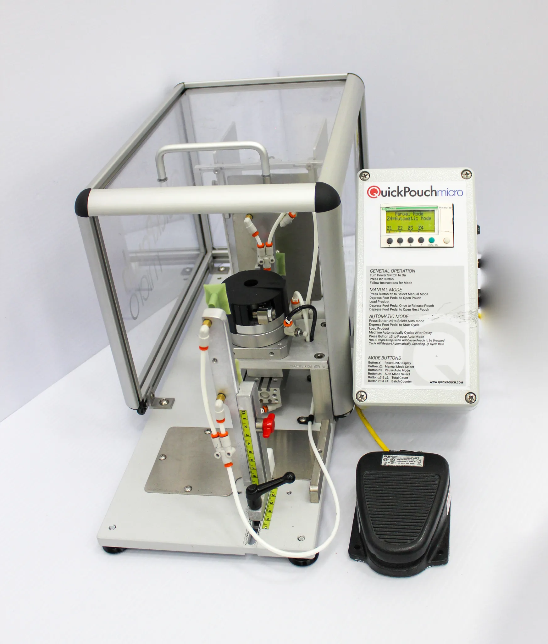 QuickPouch Micro Automated Pouch Opener with Small Footprint - Used Lab Equipment