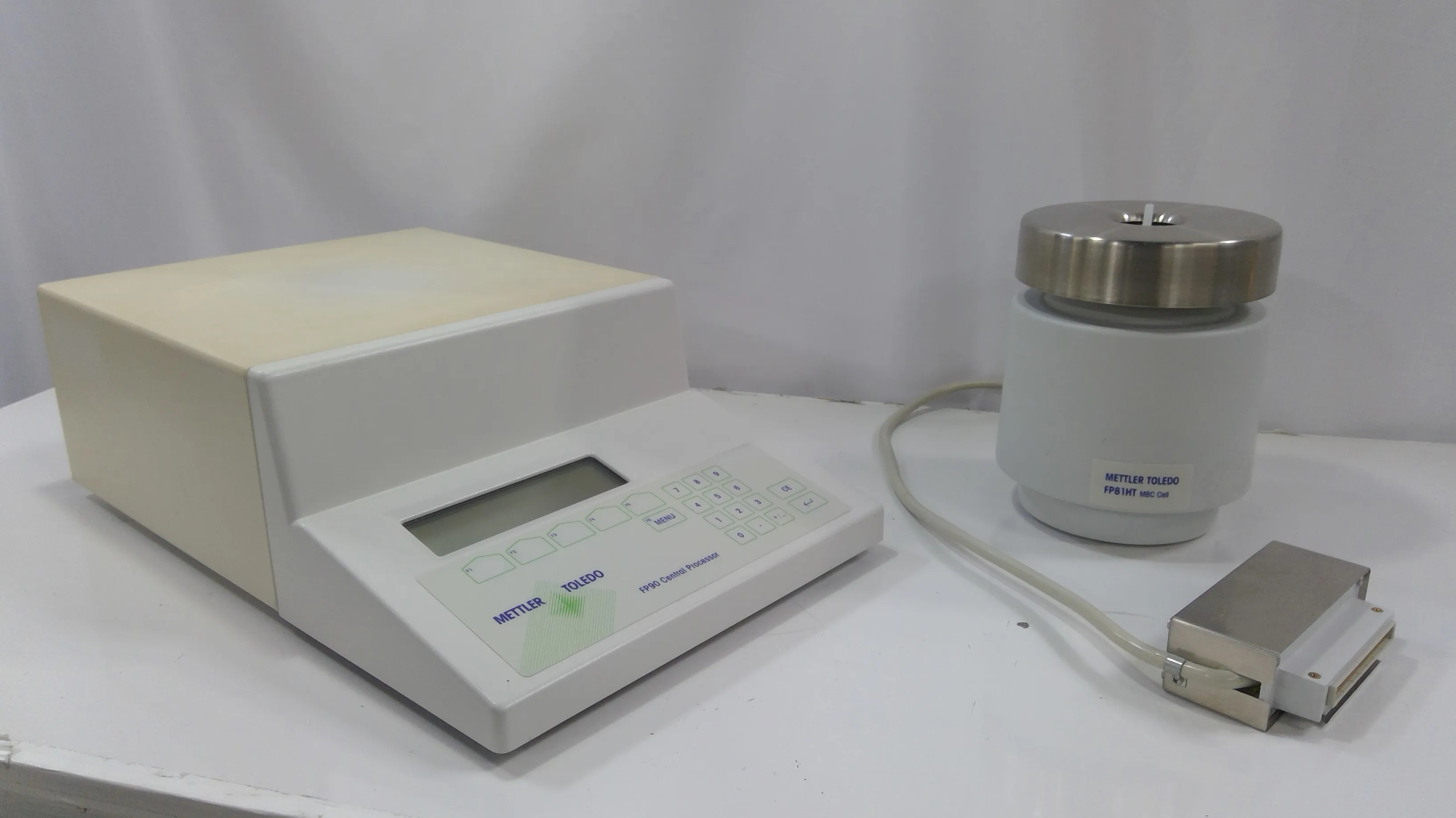 Mettler Toledo Melting Point Apparatus FP90 with FP81HT