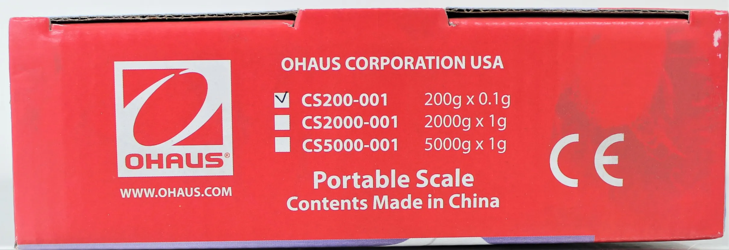 Ohaus Compact Scale CS200 - Bench Scale / Floor Scale