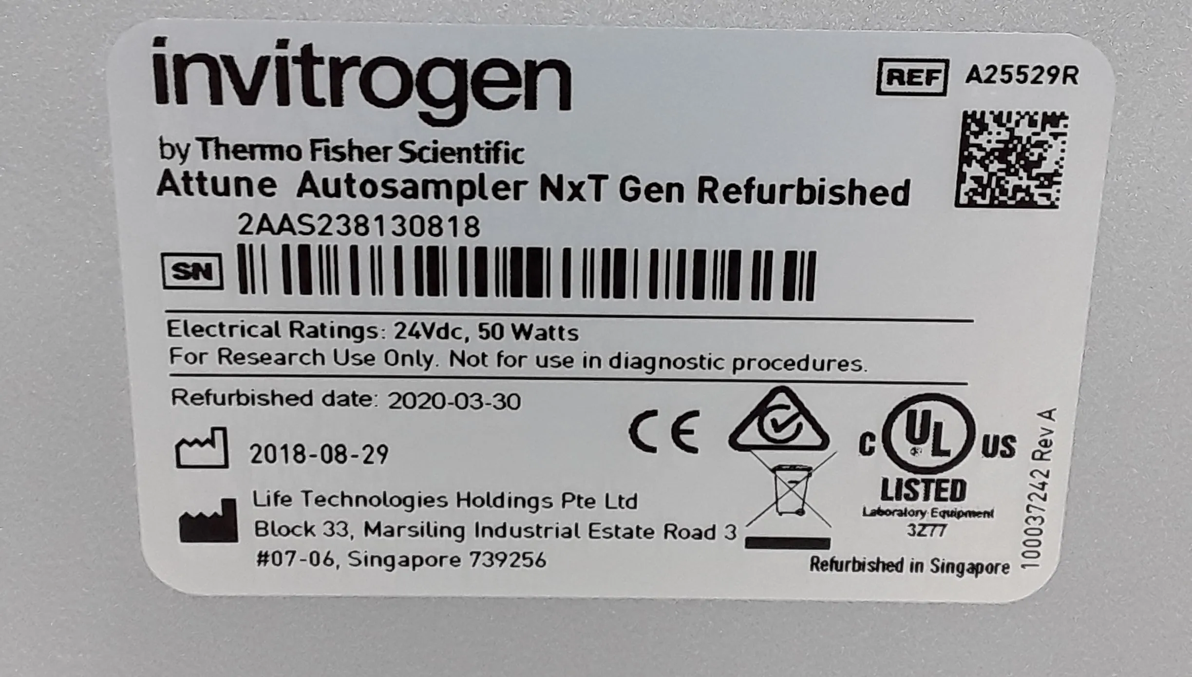 Invitrogen Attune NxT Gen Autosampler