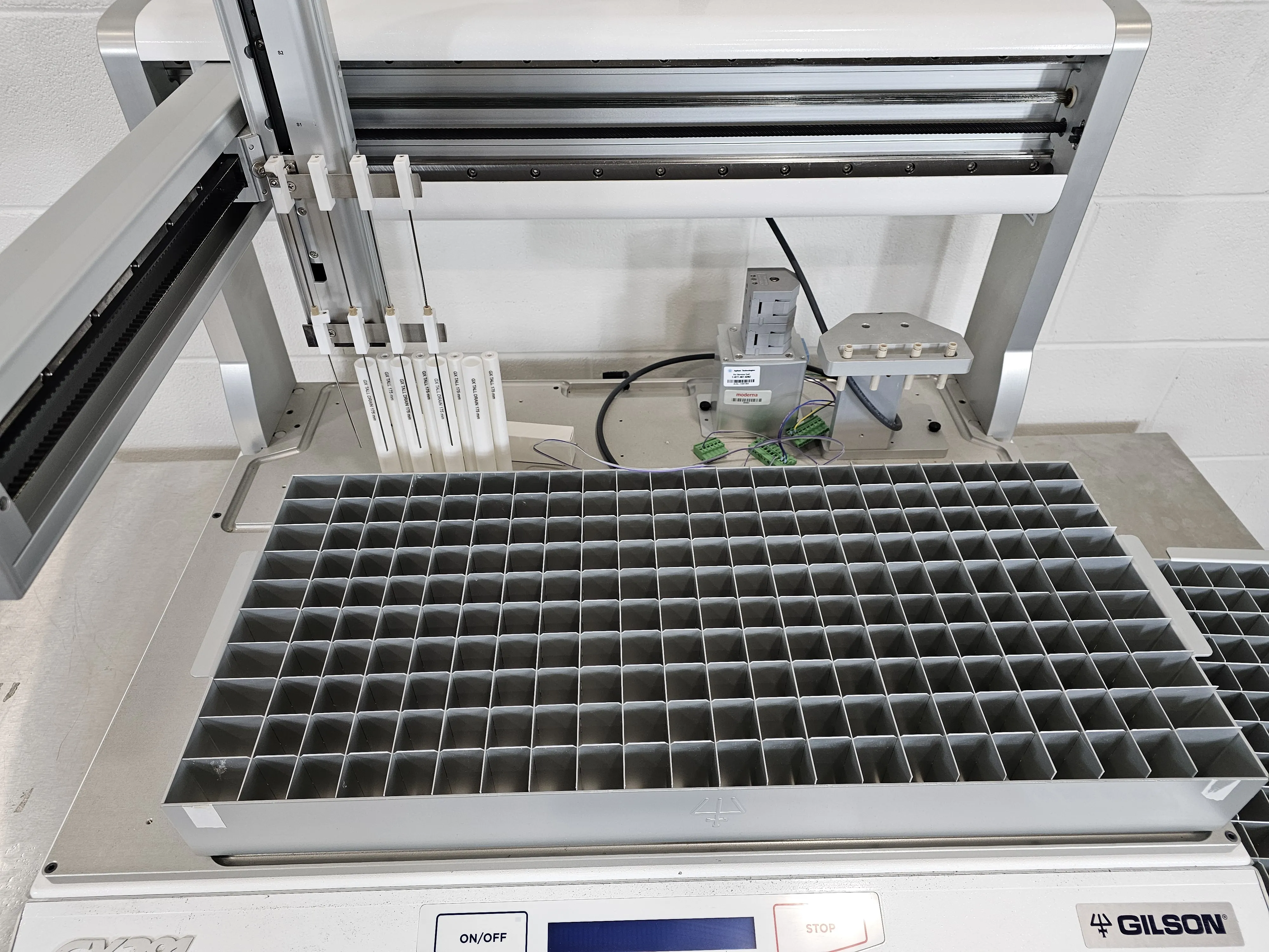 Gilson GX-281 Liquid Handler with GX Solvent System for HPLC Systems