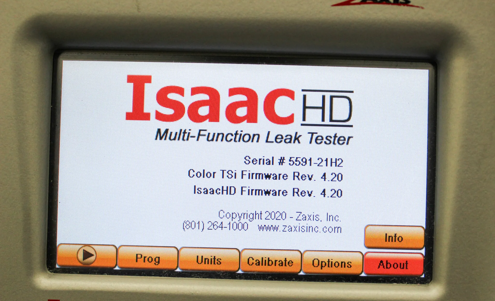 Zaxis Multi-Function Leak Tester - Issac-HD-PD