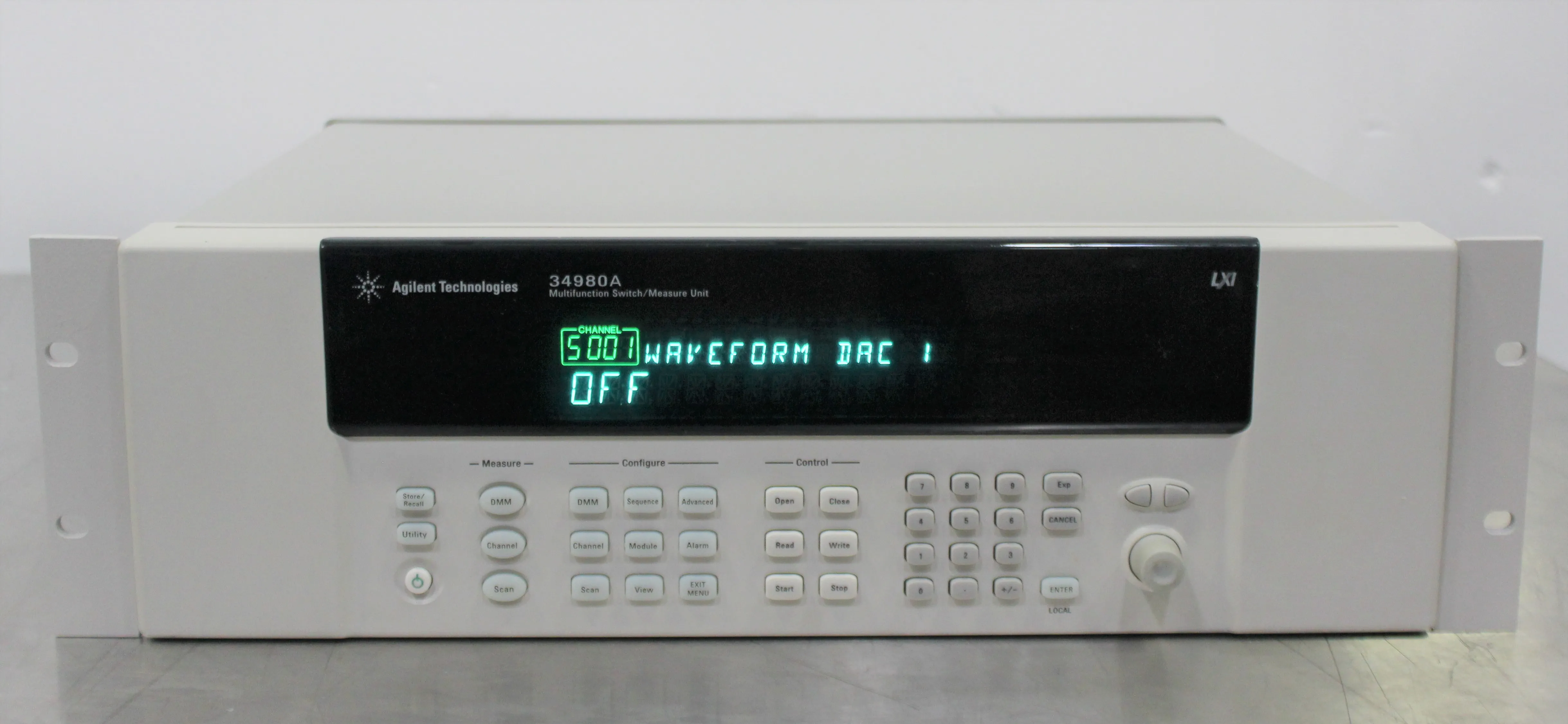 Agilent 34980A Lab Equipment with Optional Built-In DMM