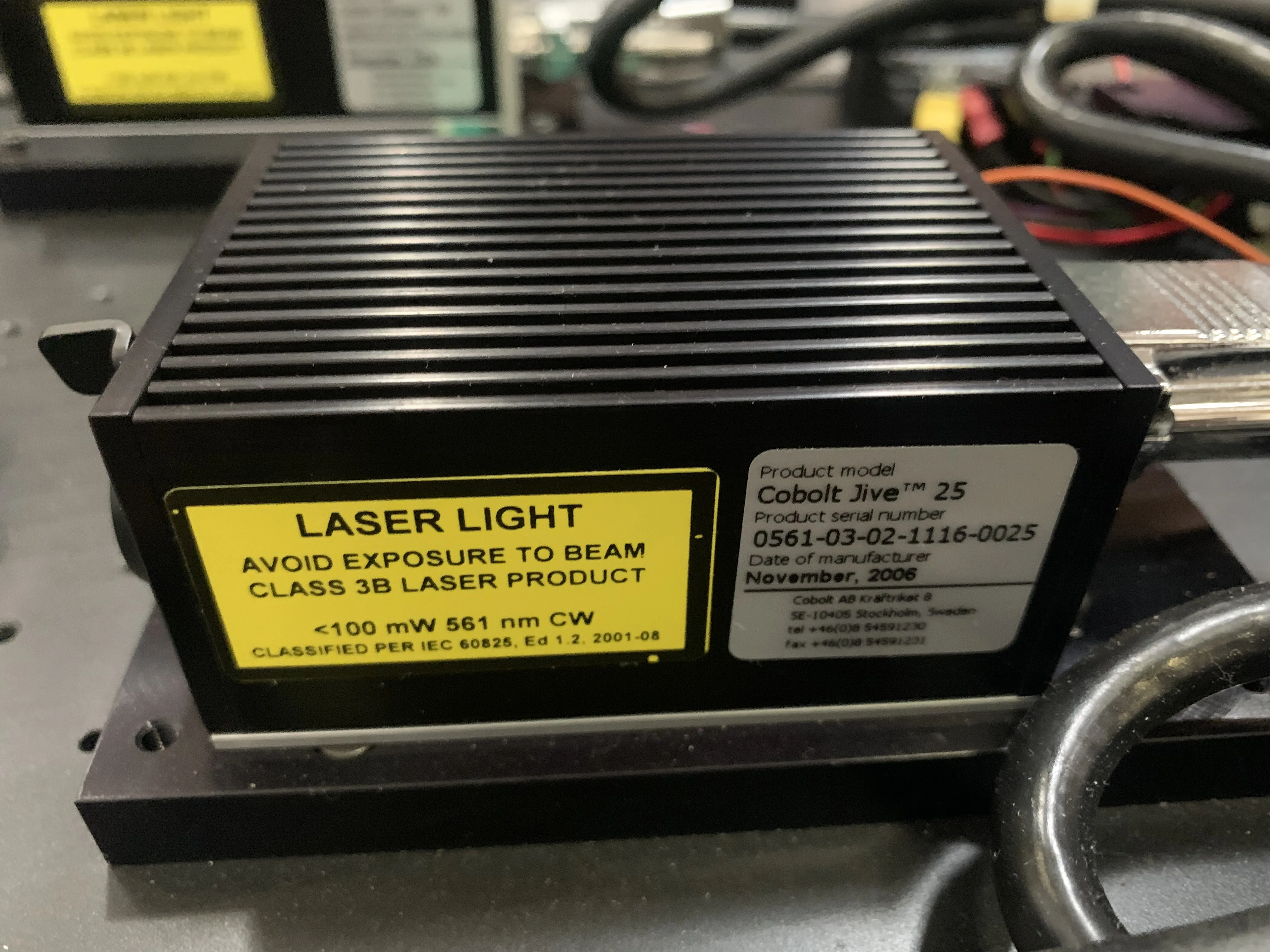 Used Custom Class 3B Laser Module - Laser Class 3 - REUZEit West Coast US - R