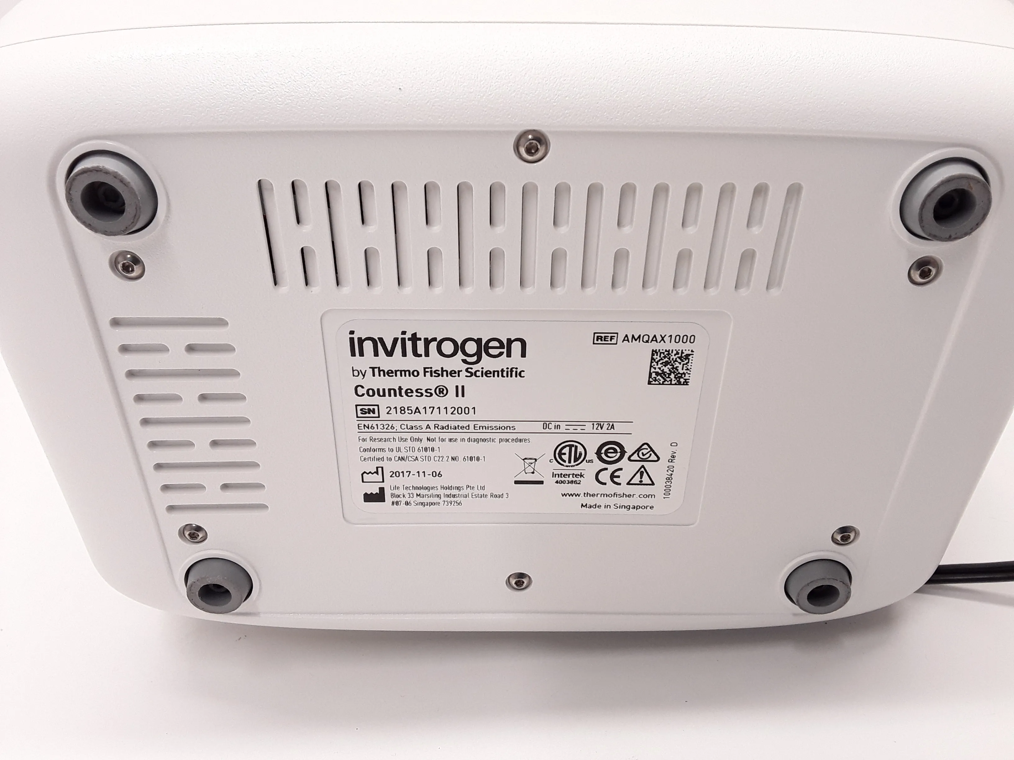 Invitrogen Countess II Automated Cell Counter