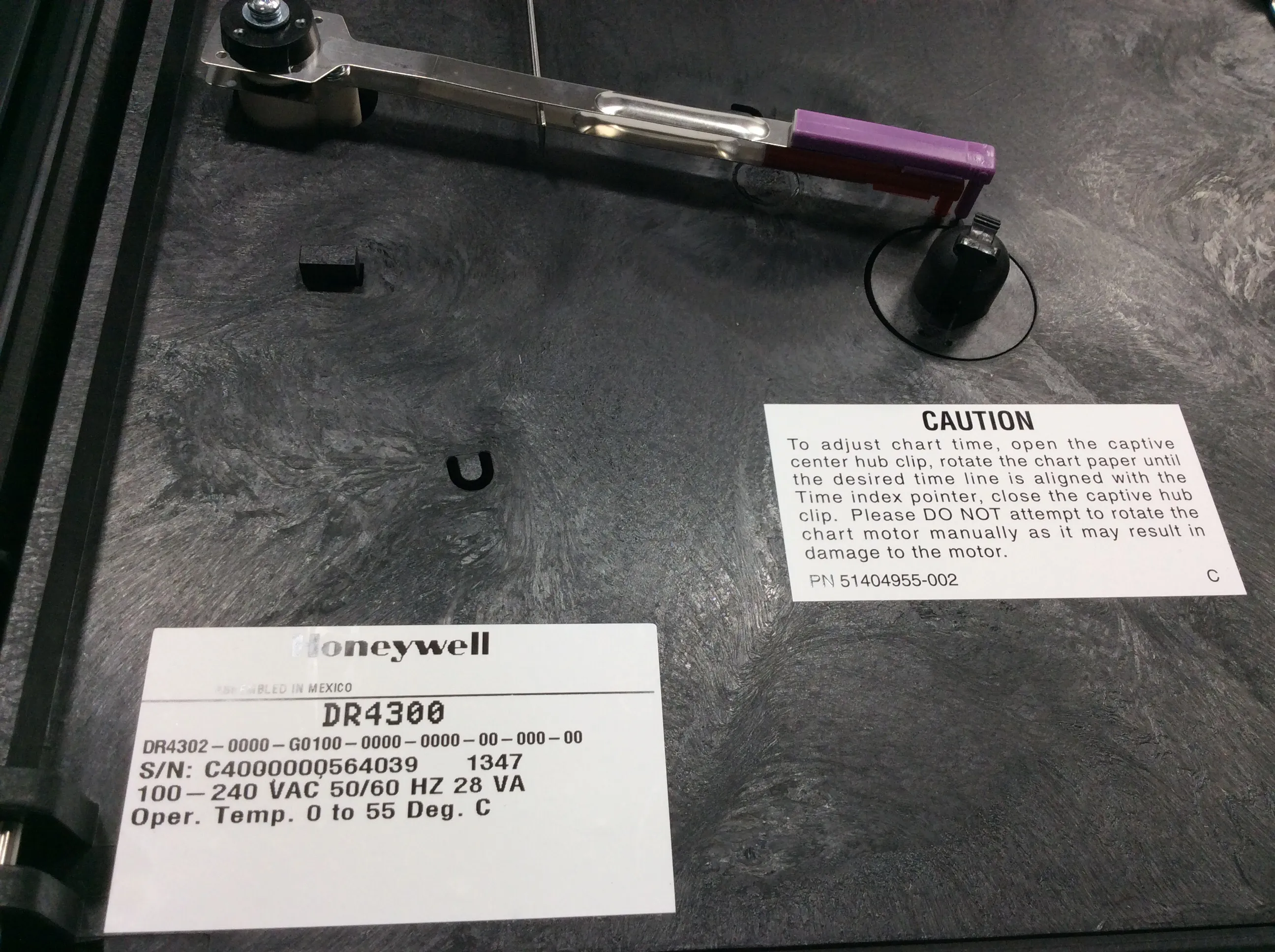 Honeywell DR4300 Circular Chart Recorder