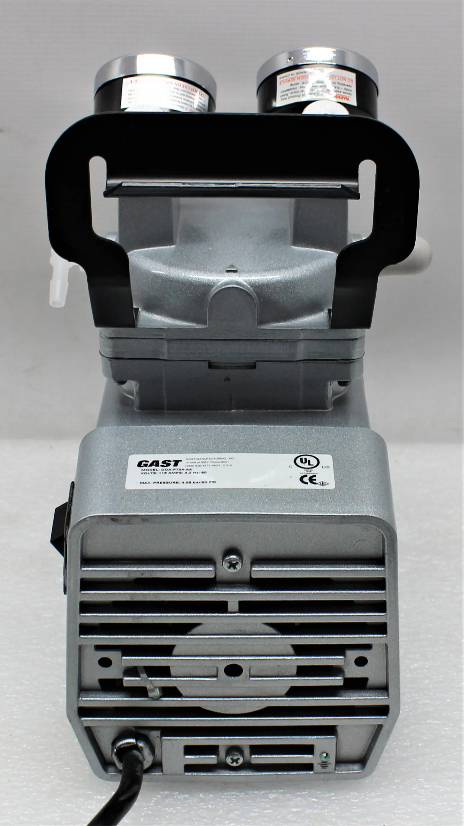 Gast Vacuum Pump Model: P704-AA 120V 50/60Hz