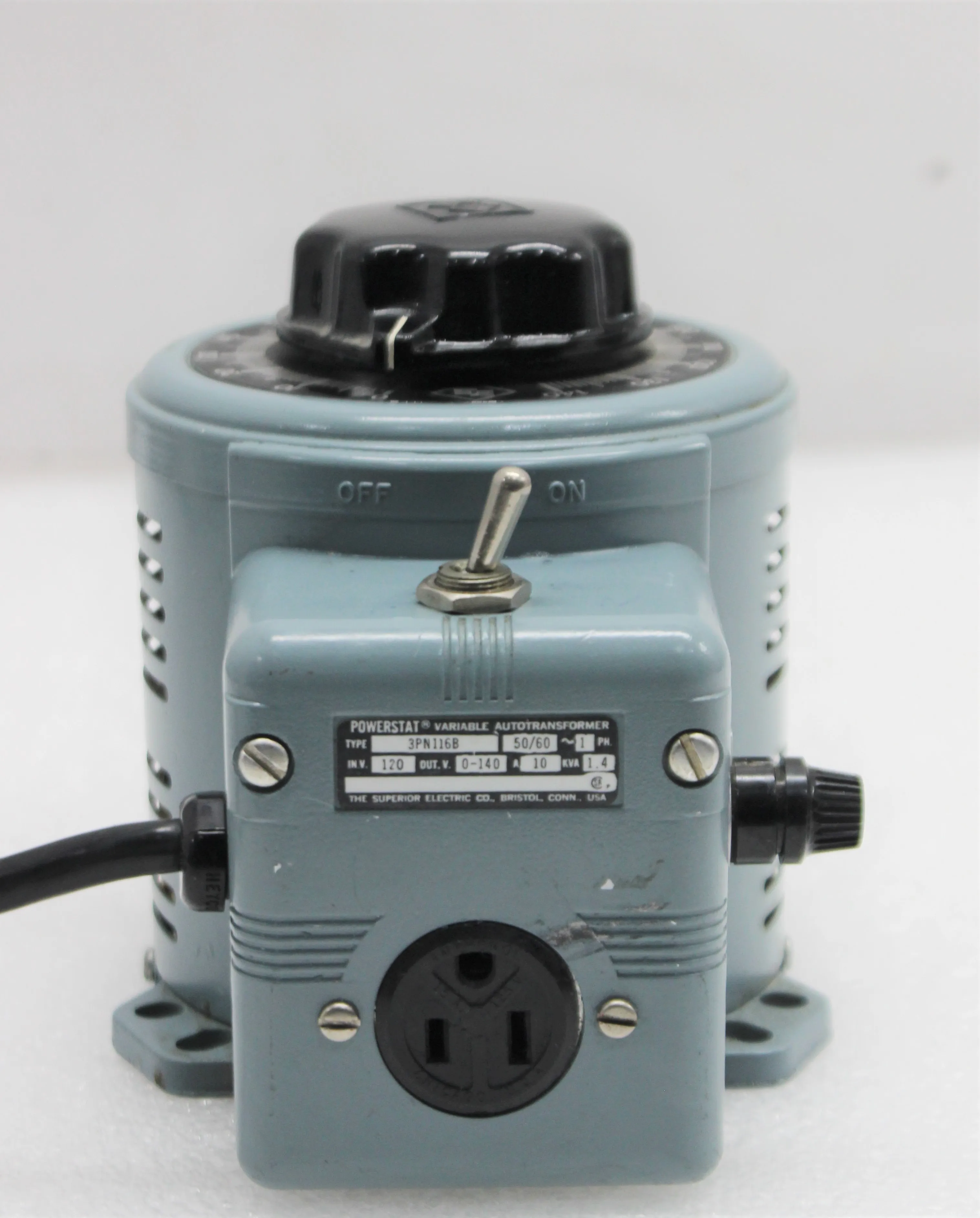 Powerstat 3PN116B Variable Autotransformer