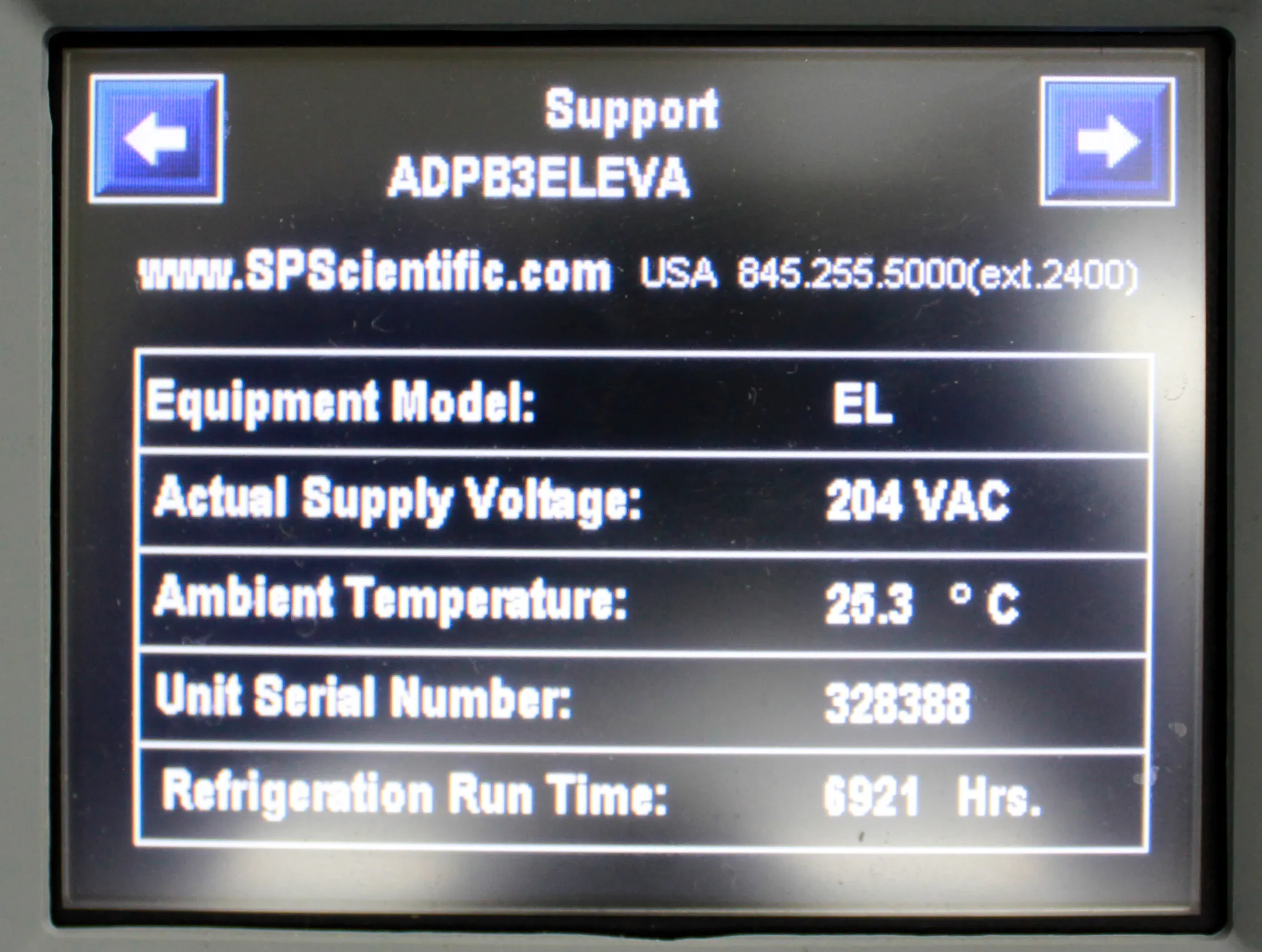 SP VirTis Advantage ProFreeze Dryer ADP-B3EL-EVA-X with Vacuum Pump VP-100X