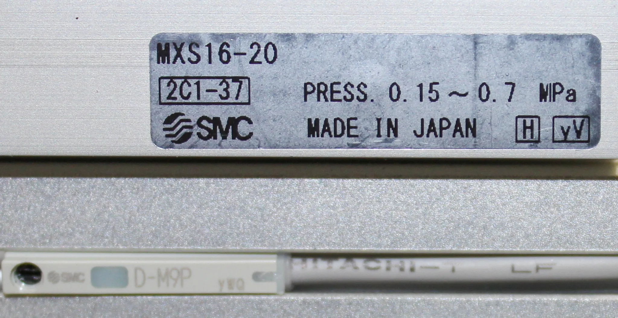 SMC MXS 16-20 Custom Air Slide Table Base