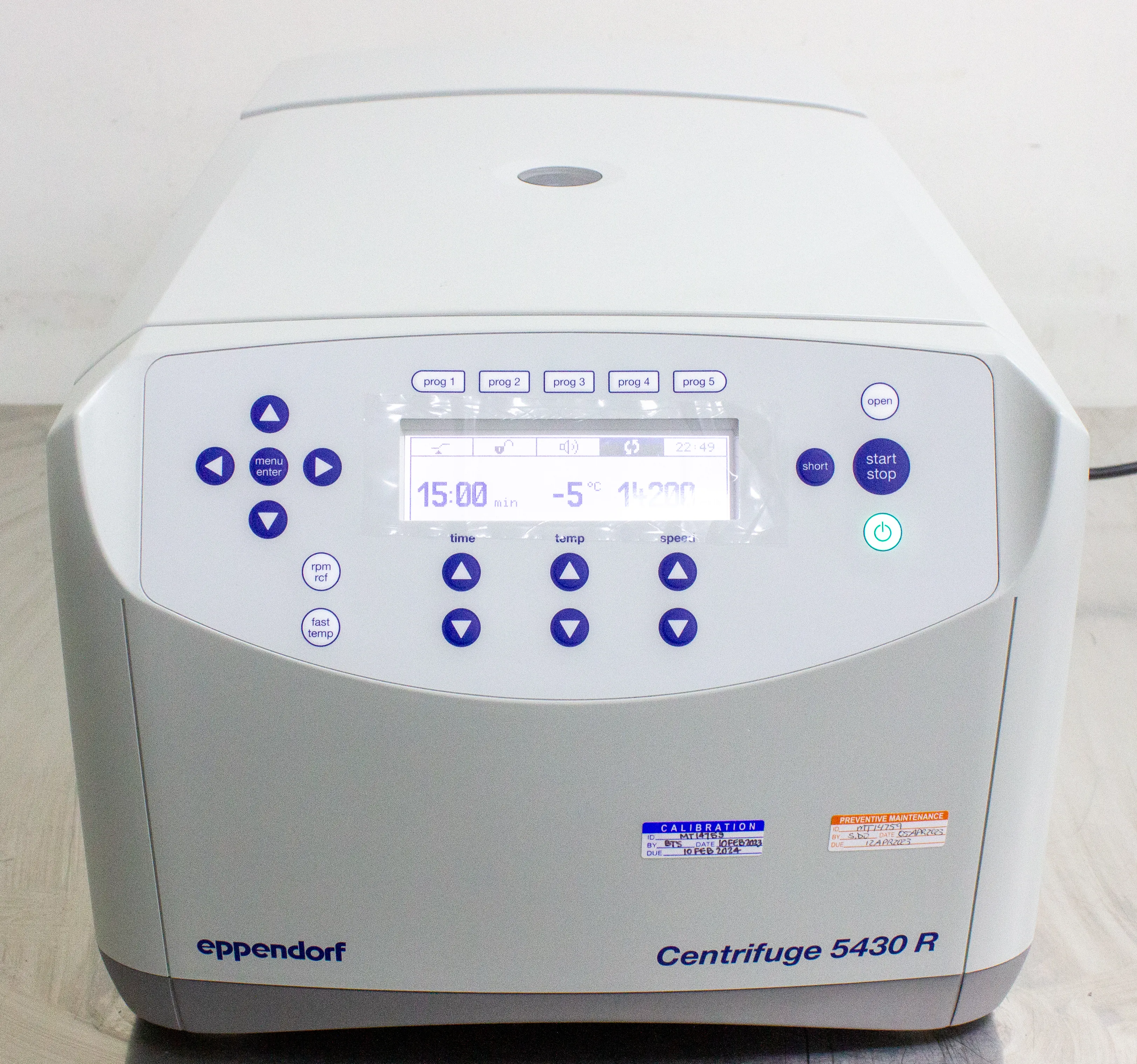 Eppendorf 5430 R High Speed Refrigerated Centrifuge