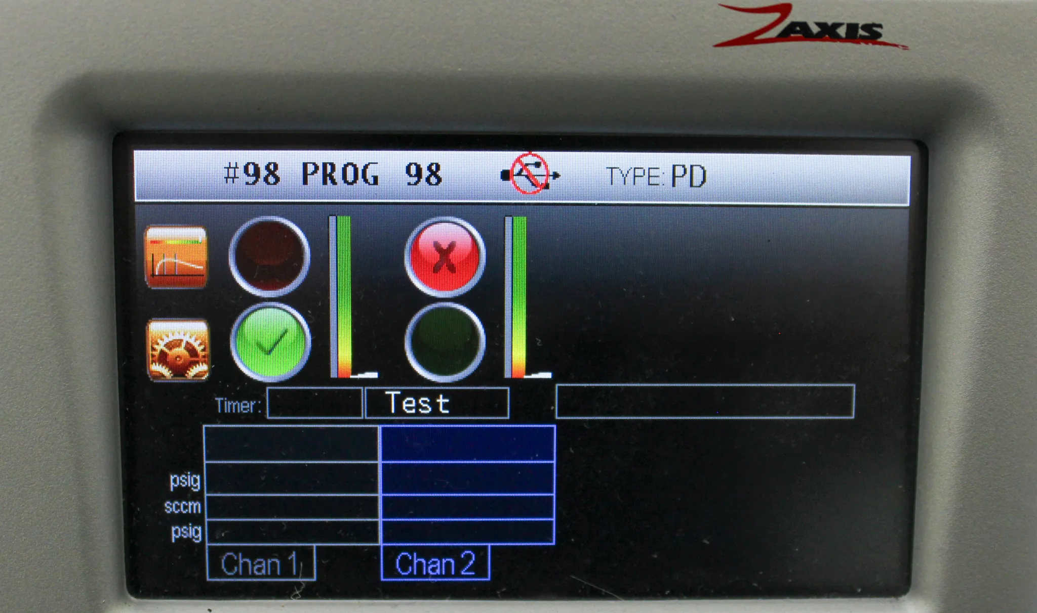 Zaxis Issac-HD-PD Multi-Function Leak Tester