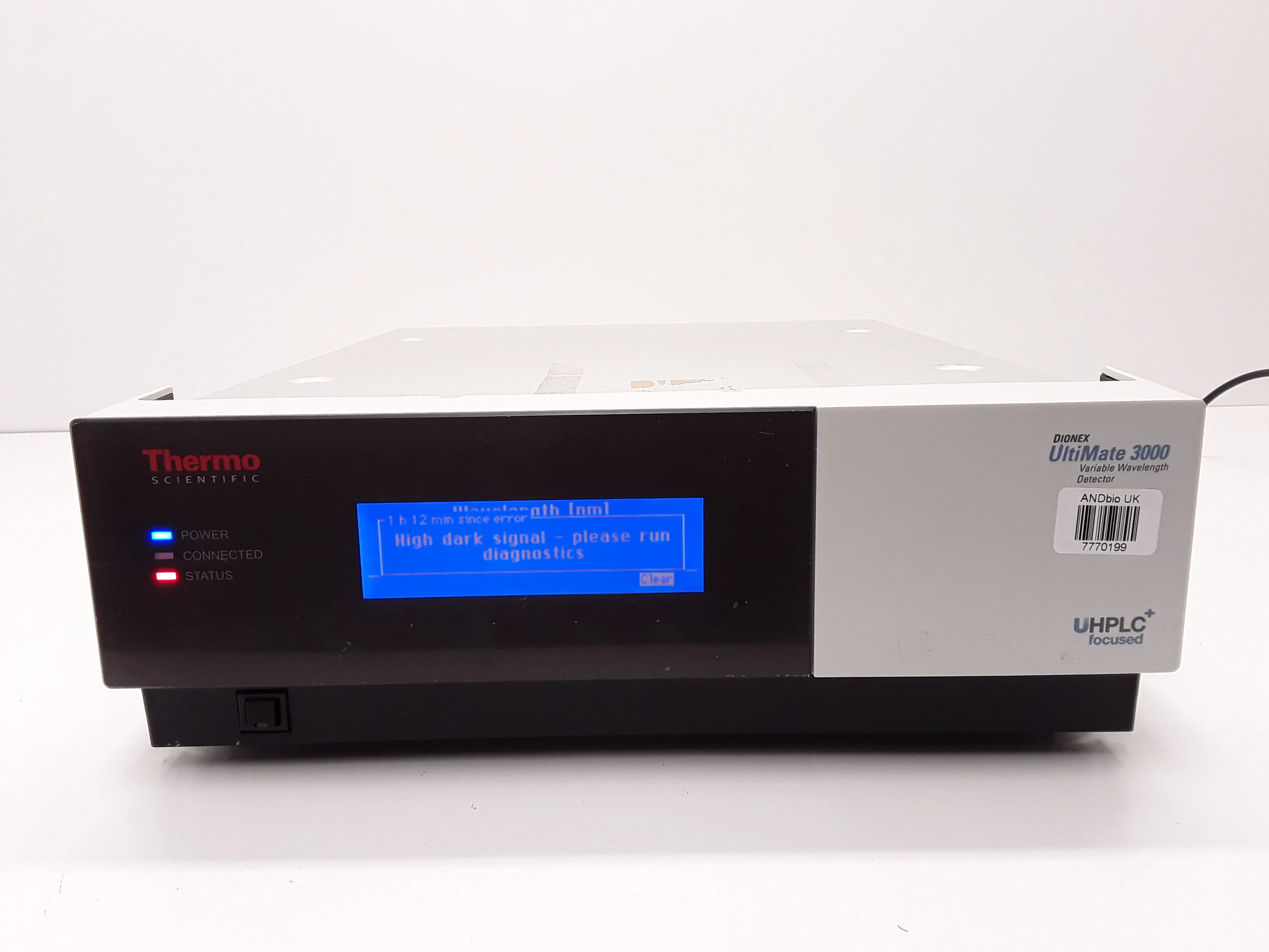 Thermo Fisher VWD-3100 Variable Wavelength Detector P/N#5074.0005 For Parts