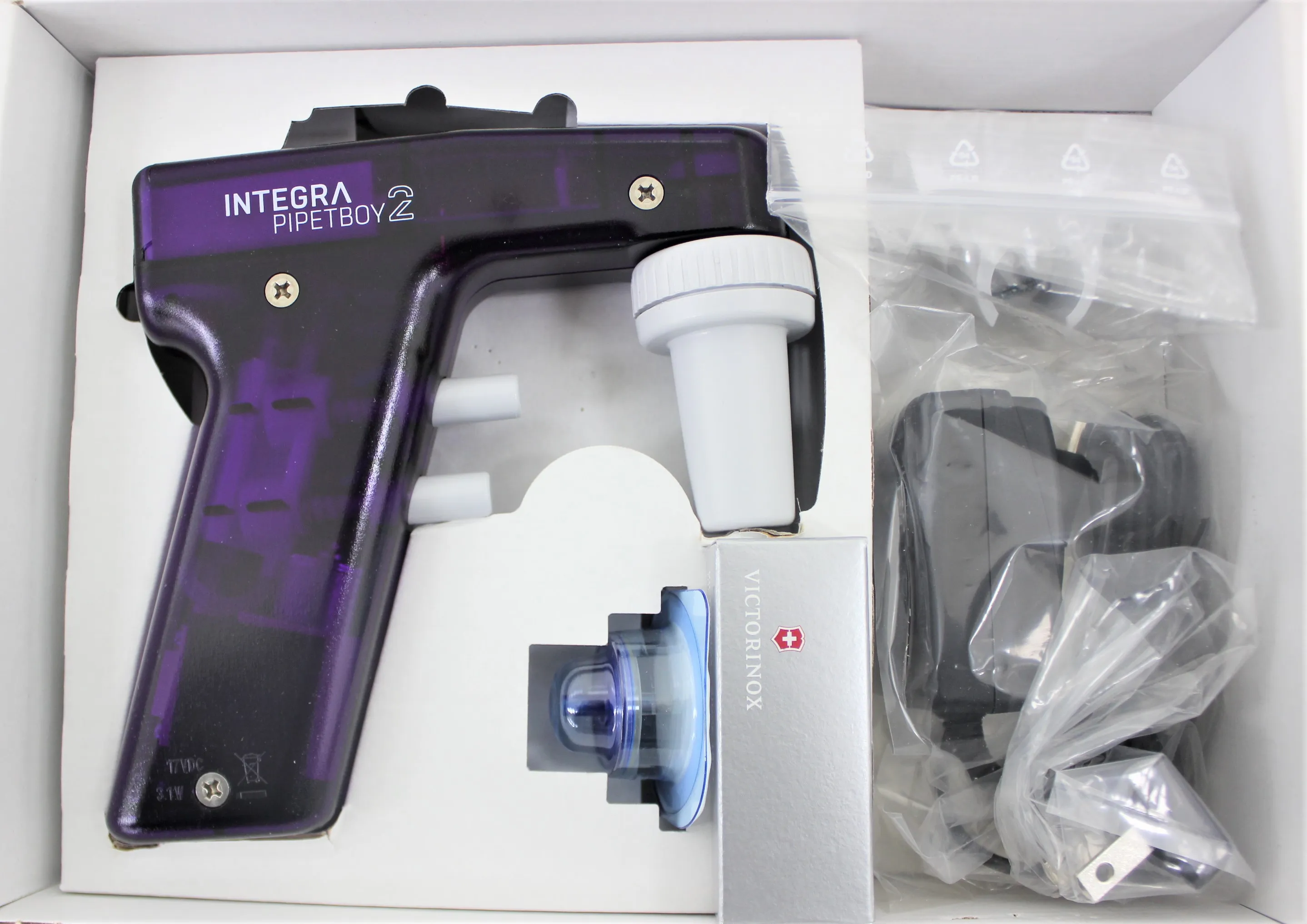 Integra Biosciences Pipetboy 2 Pipet, Class 1 Used Liquid Handling Equipment - 120V