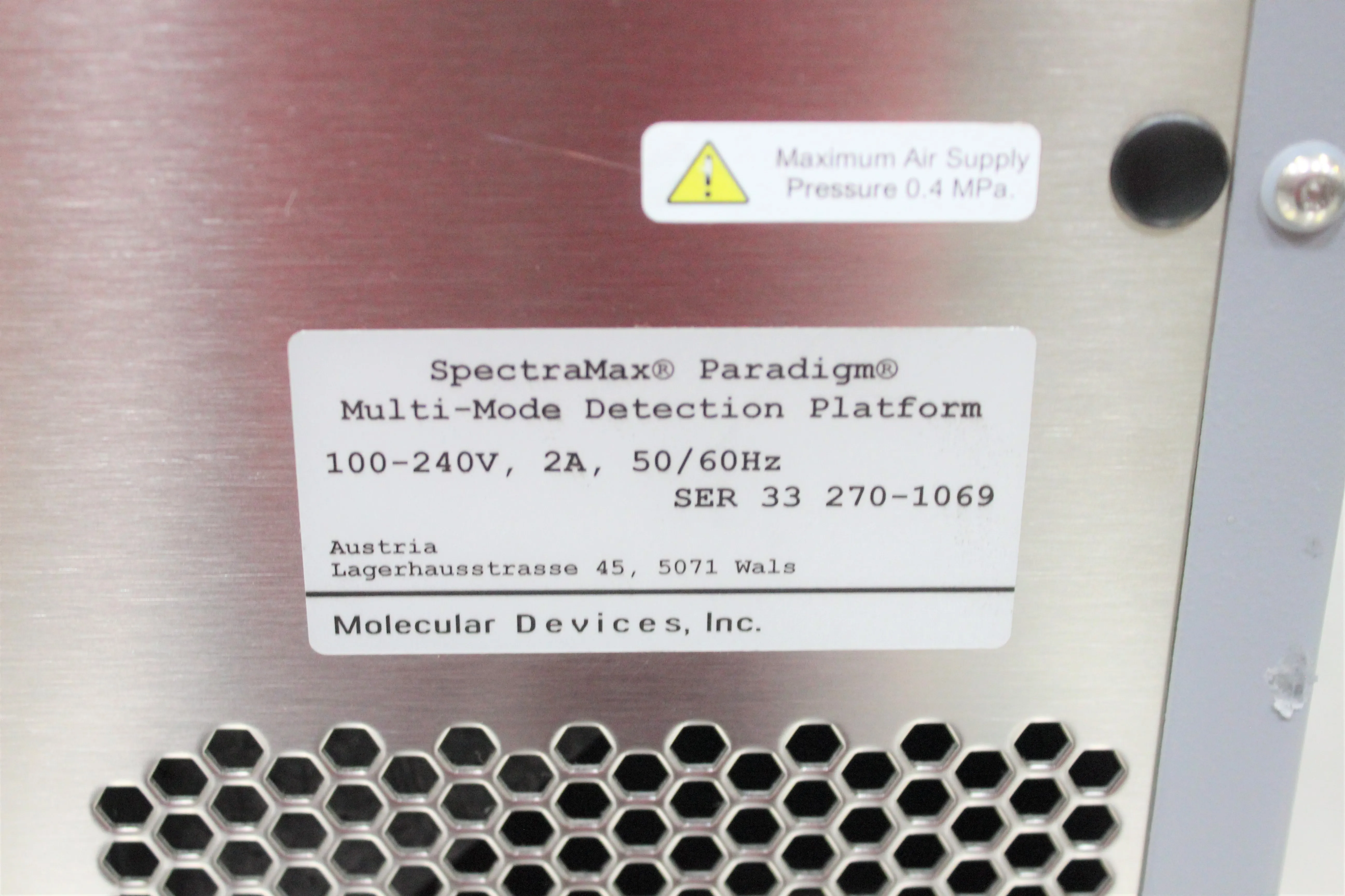 Molecular Devices SpectraMax Paradigm Multi-Mode Microplate Reader