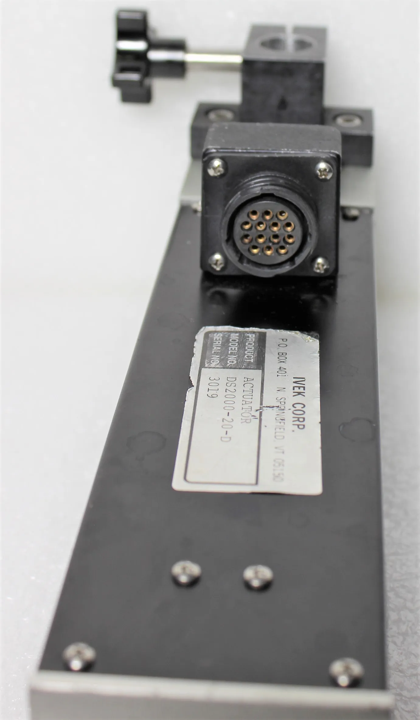 Ivek 20-Pitch Linear Actuator DS2000-20-D 3019 Class 2 Used 30-Day Warranty 100% Parts and Labor