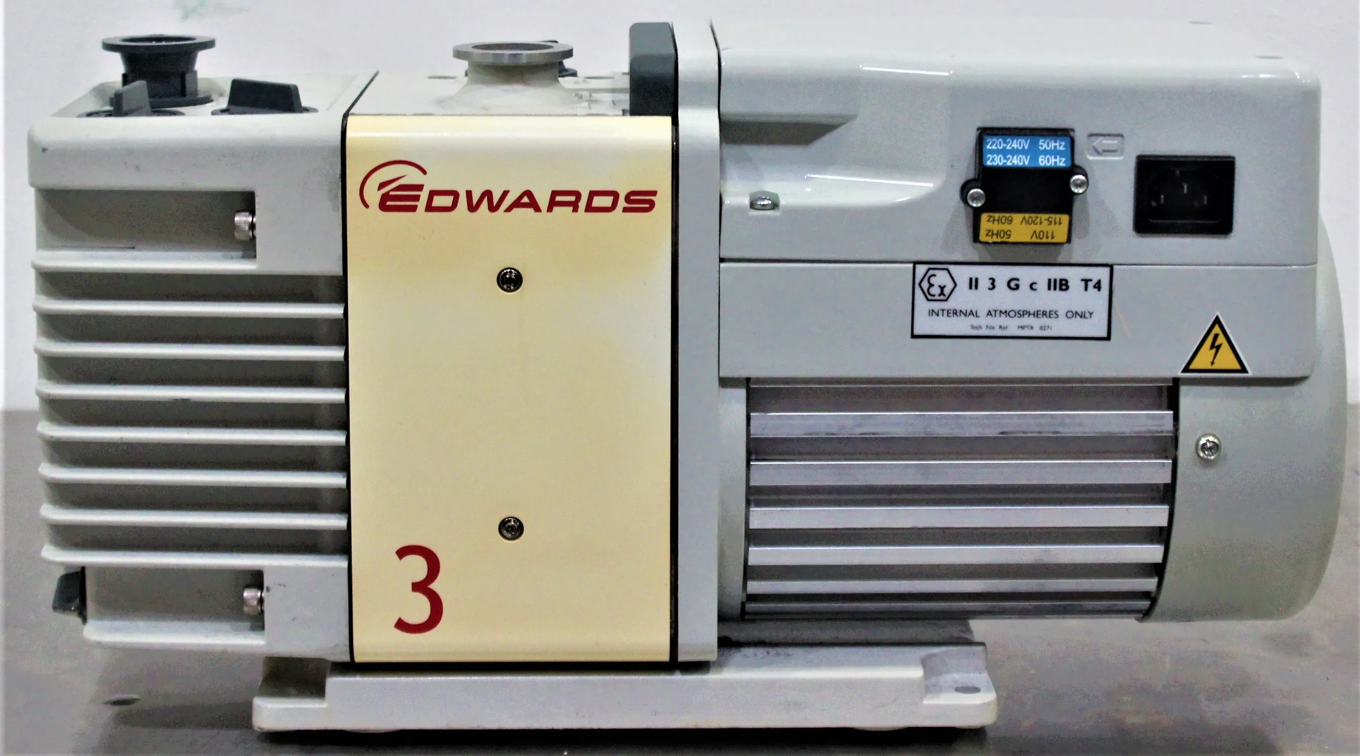 Edwards RV3 A65201903 Dual Stage Rotary Vane Mechanical Vacuum Pump