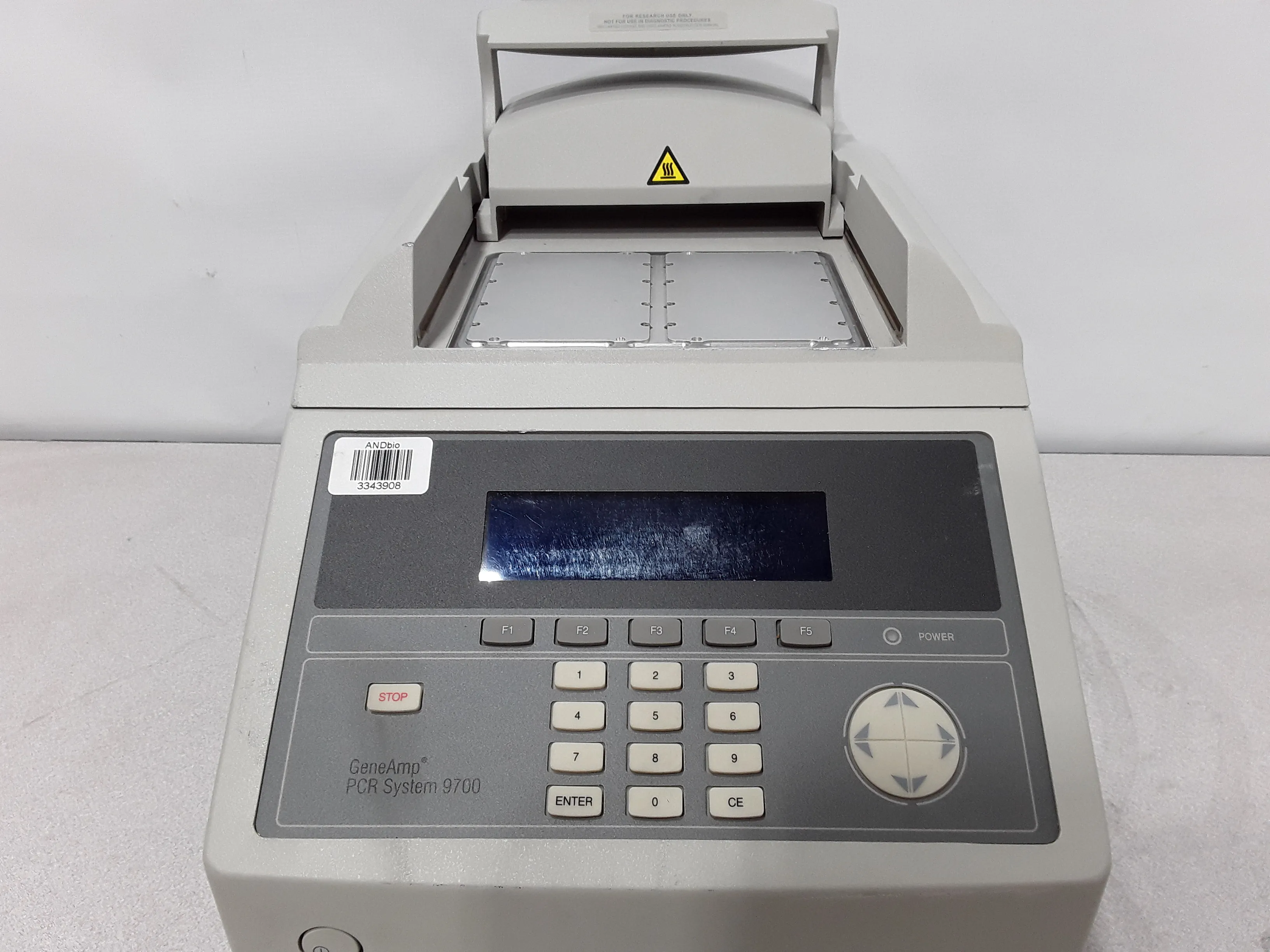 Applied Biosystems GeneAmp PCR System 9700 (FOR PARTS)