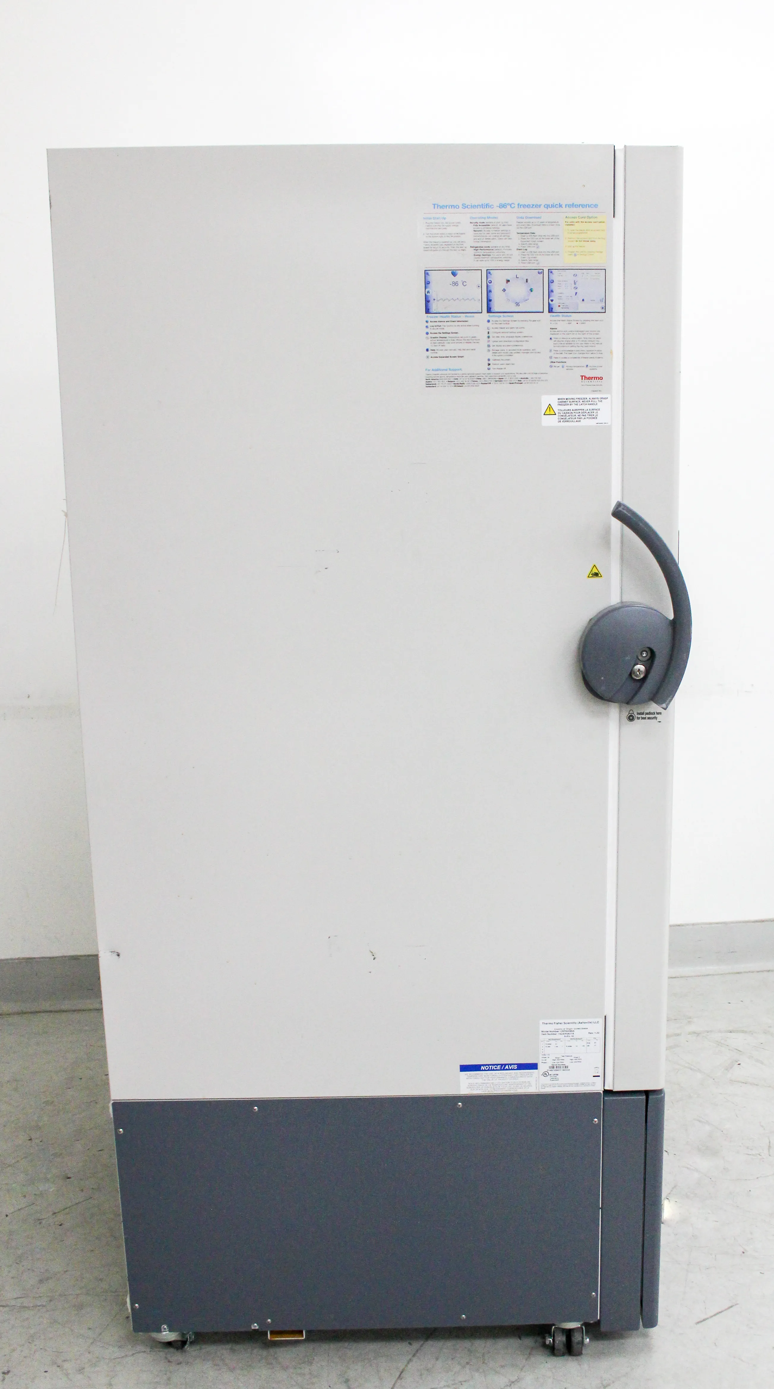 Thermo Scientific Revco UxF60086A Ultra Low Temperature Freezer -80C with 30-Day Warranty