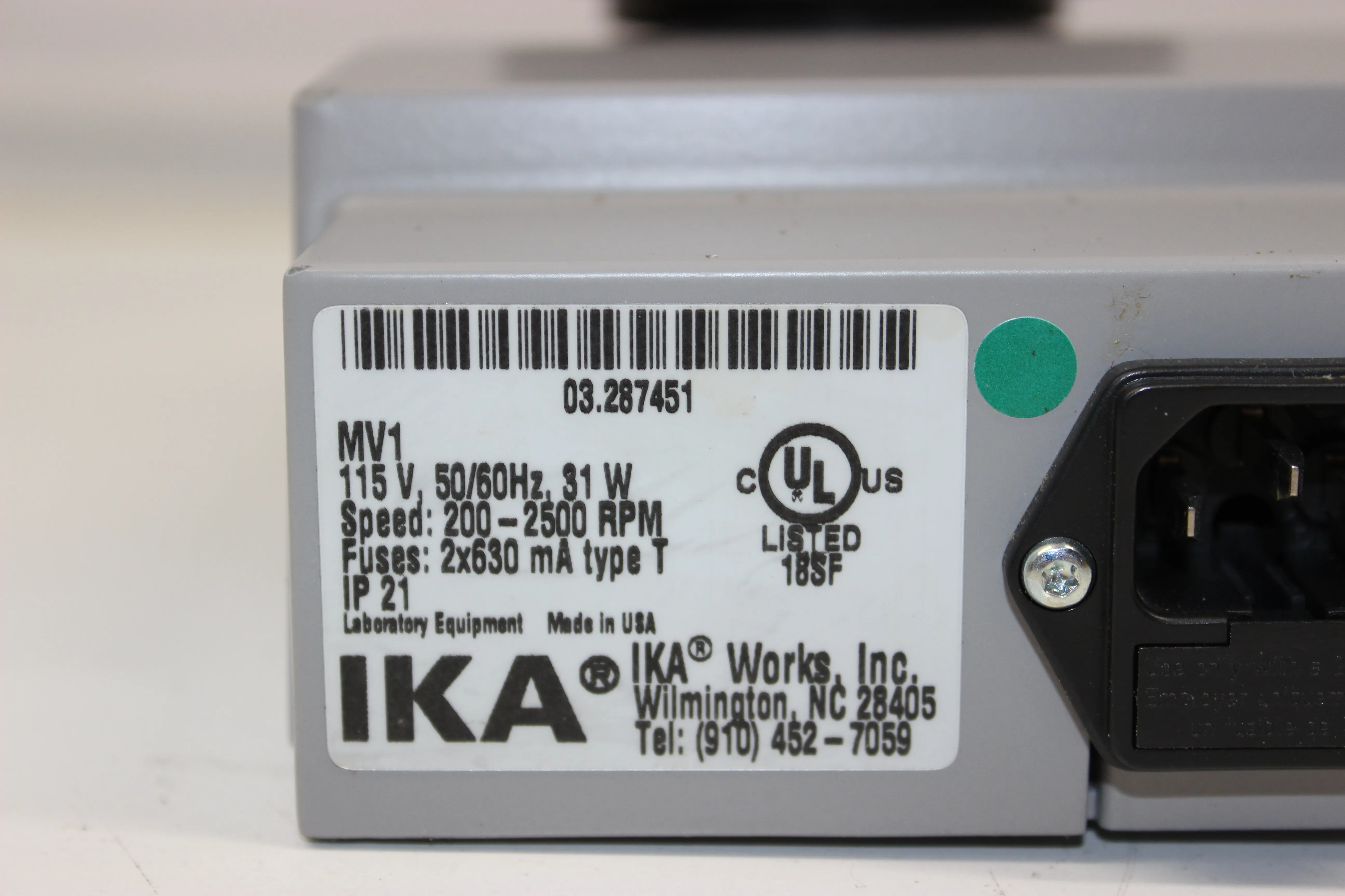 Used IKA MV1 Mini Vortexer Laboratory Equipment