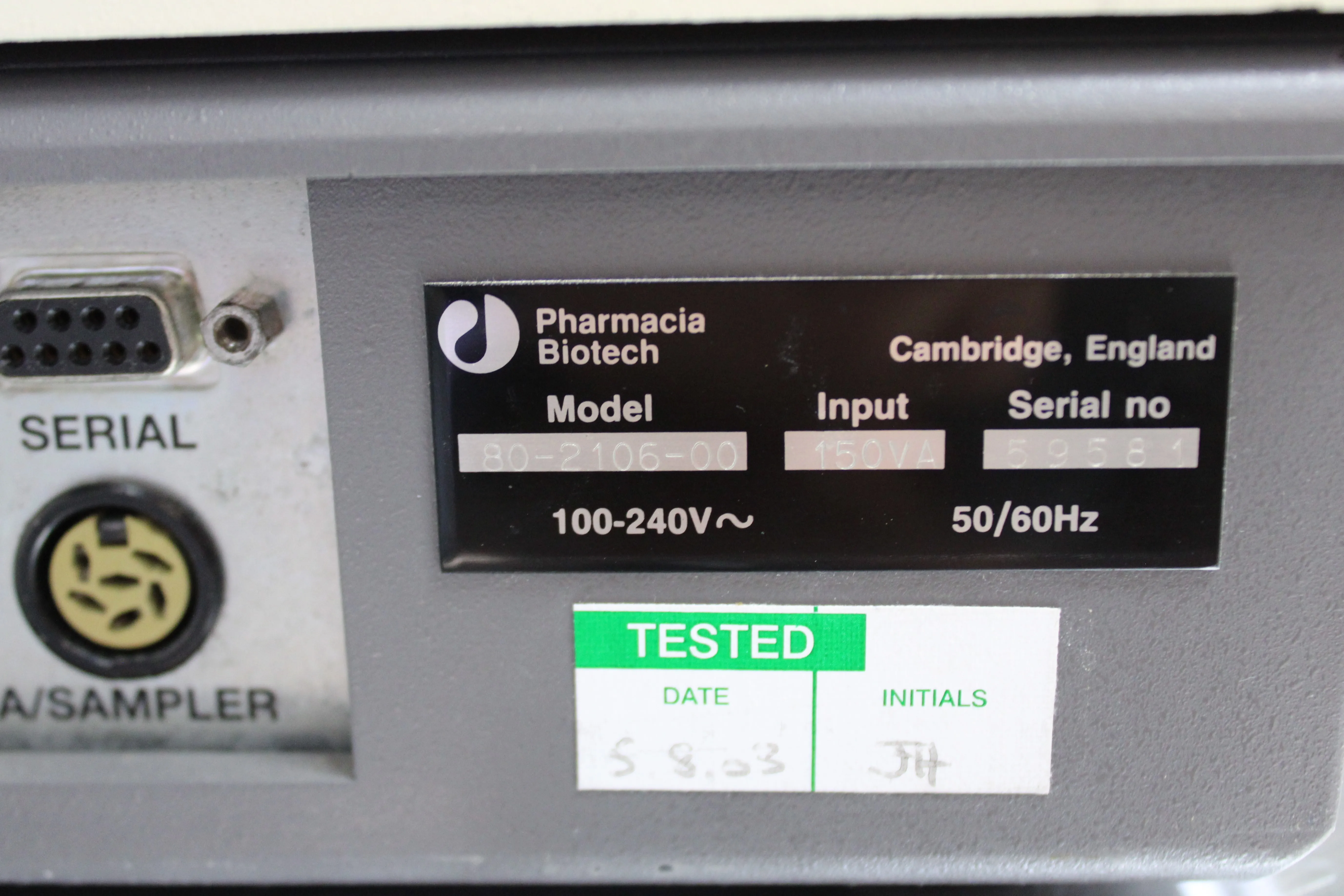 Pharmacia Biotech Ultrospec 2000 UV/Visible Spectrophotometer