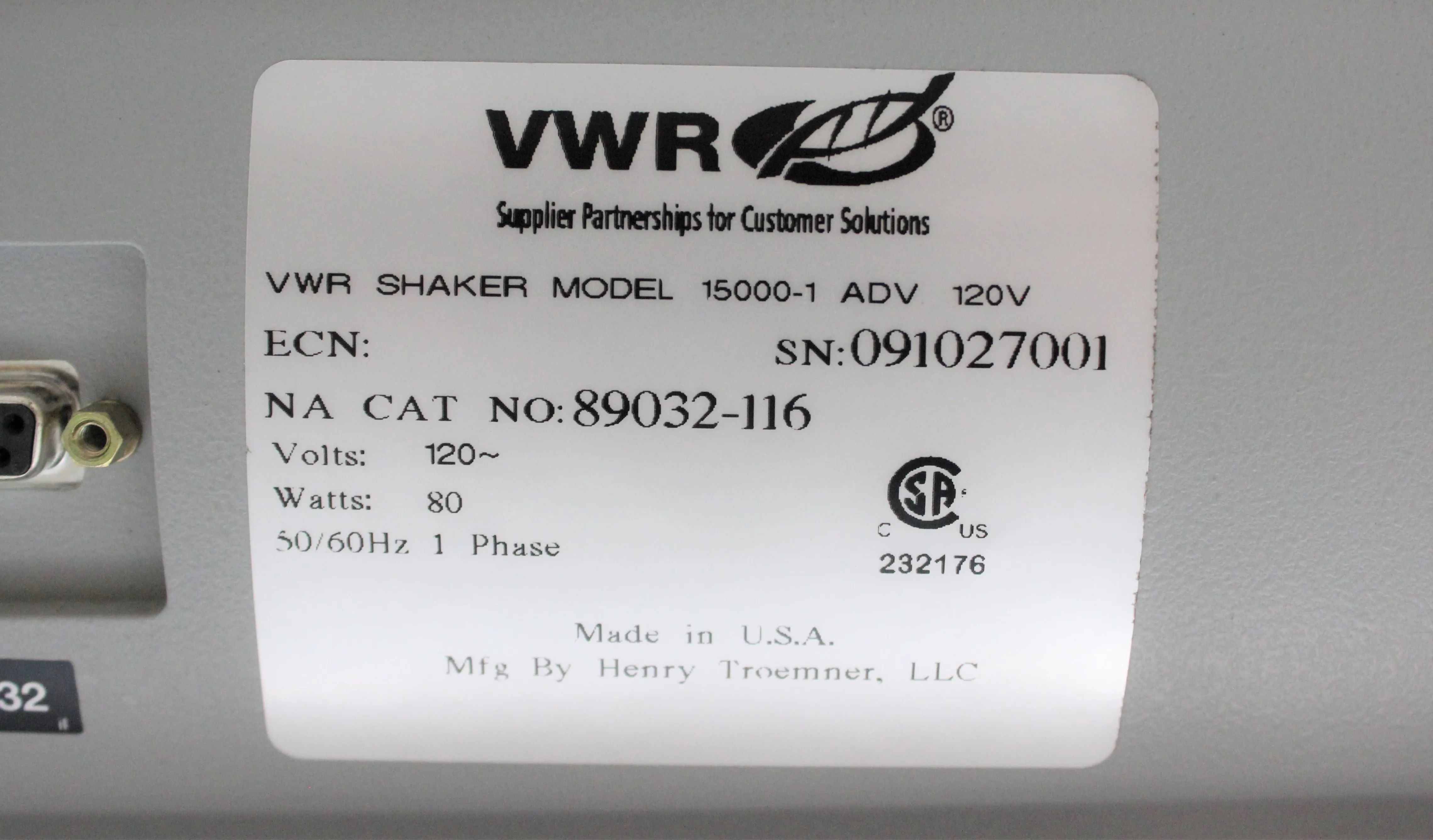 VWR 15000-1 Laboratory Vortexer / Rotator / Shaker