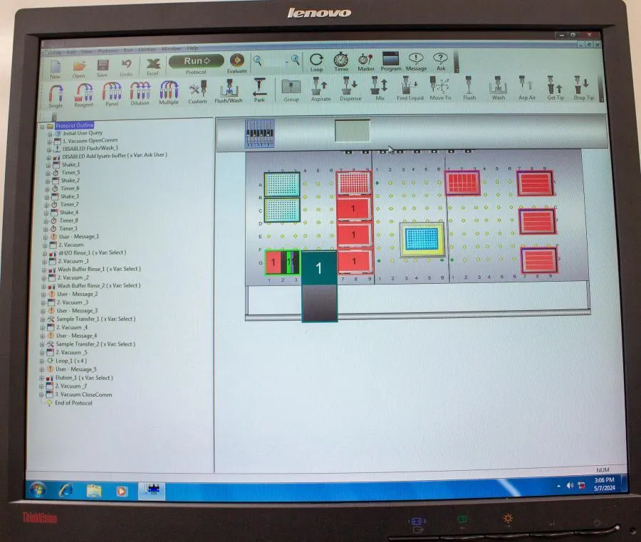 Perking Elmer Janus Expanded Liquid Handling System, Varispan 8 Tip,  AJL8001