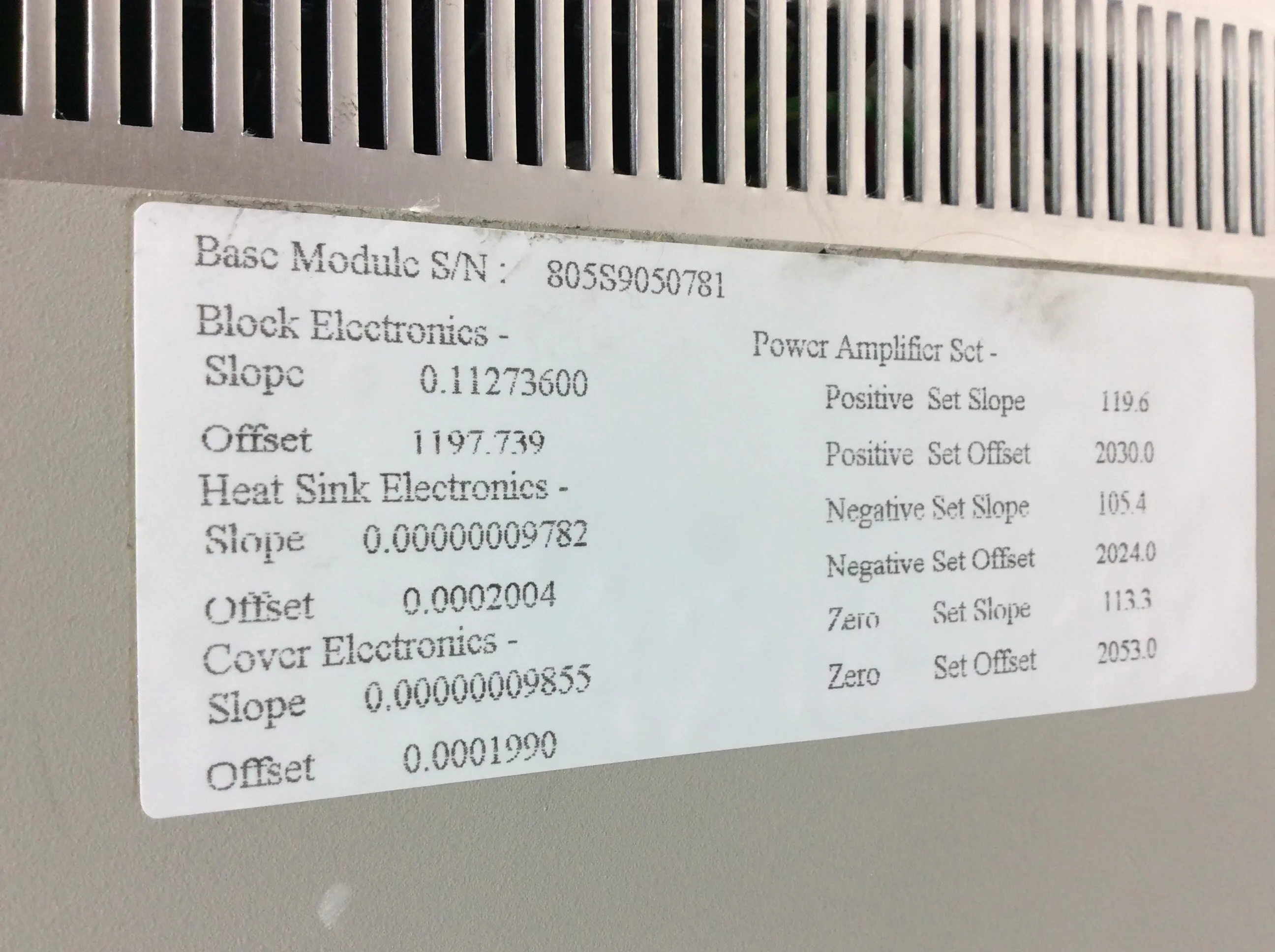 Applied Biosystems GeneAmp PCR System 9700 Base Module