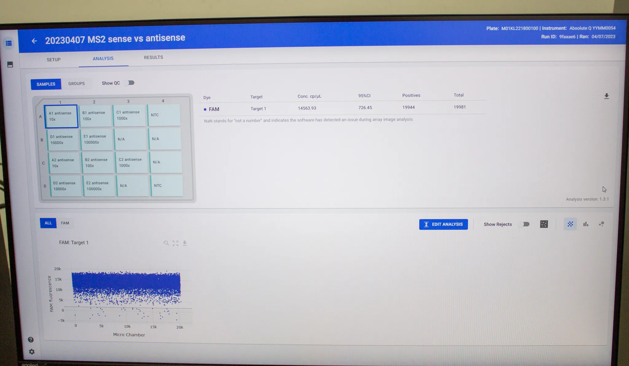 Thermo Applied Biosystems QuantStudio Absolute Q Digital PCR System