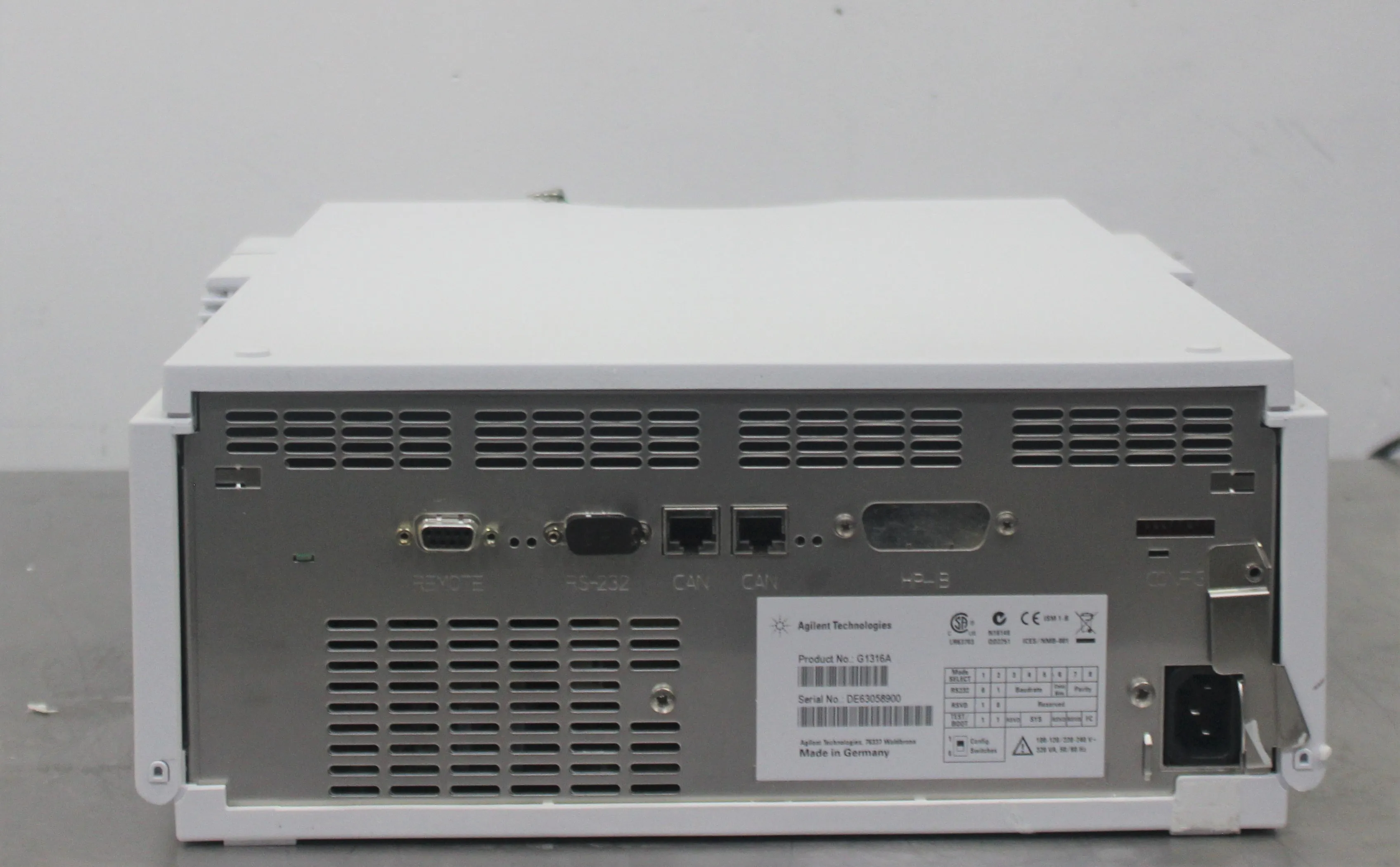 Agilent 1200 Series Thermostatted Column Compartment G1316A HPLC/FPLC/GC/CE