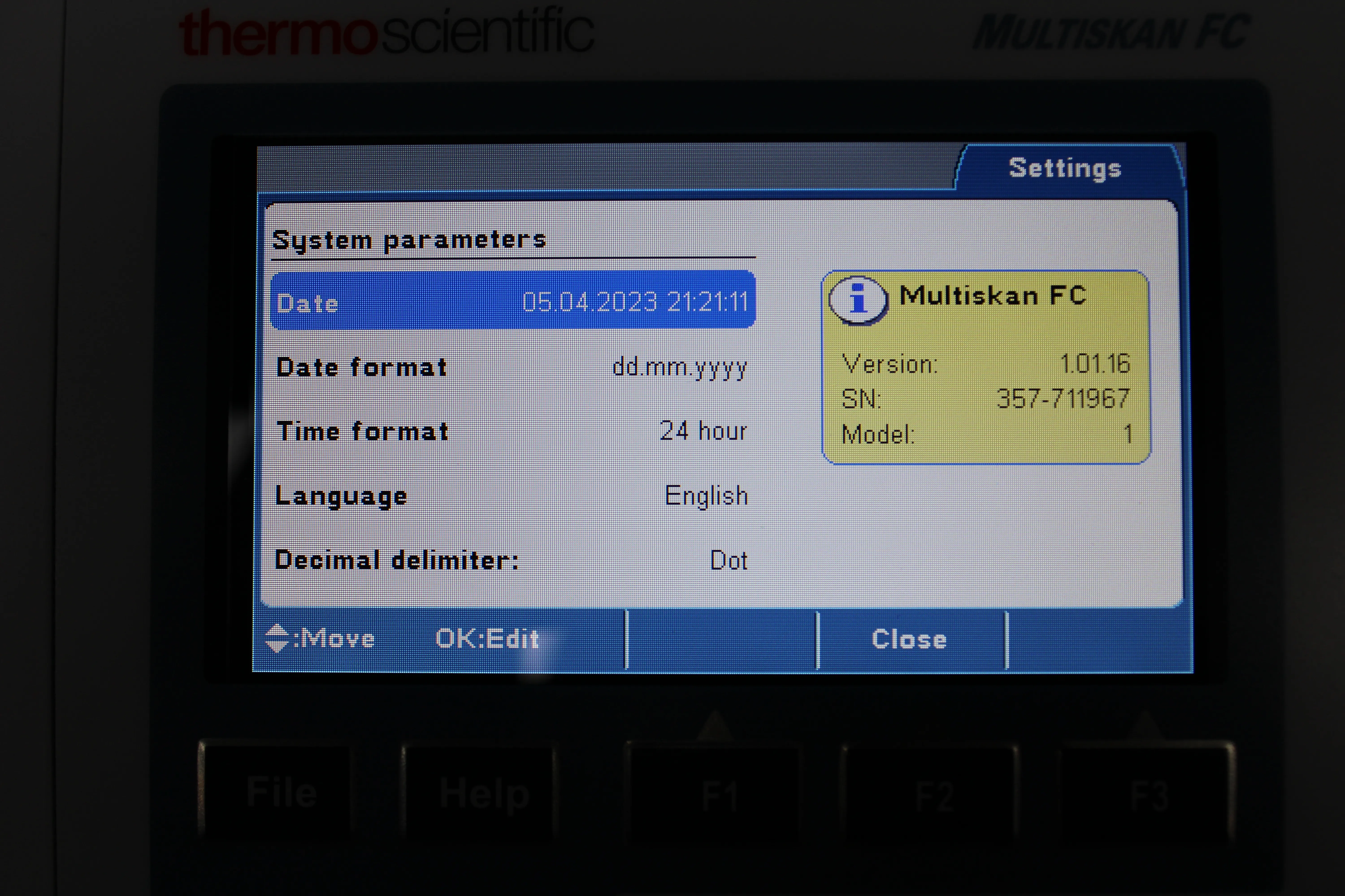 Thermo Scientific Multiskan FC Microplate Photometer REF:51119000